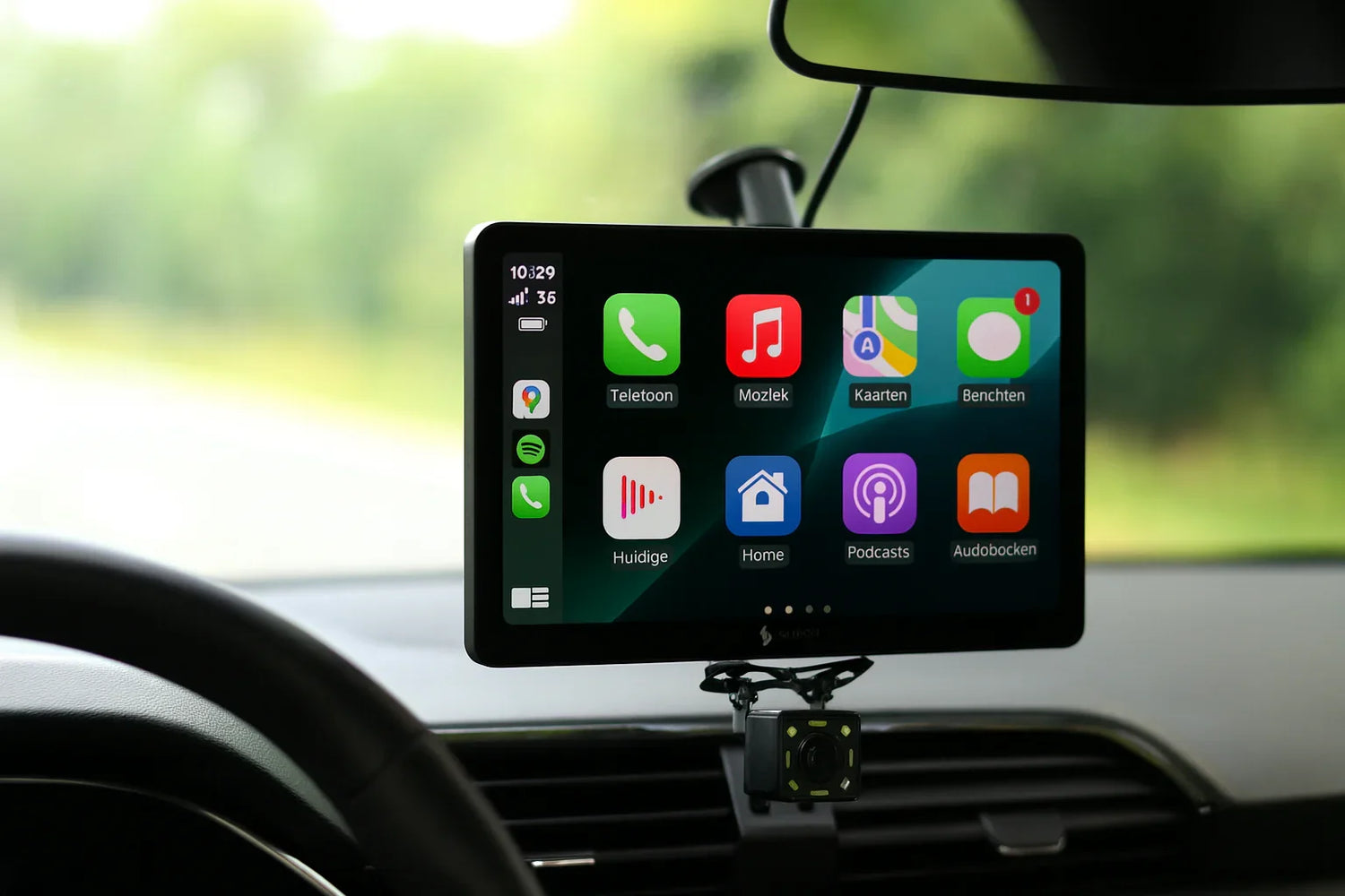 Apple CarPlay scherm inbouwen? Binnen 1 minuut zonder installatie