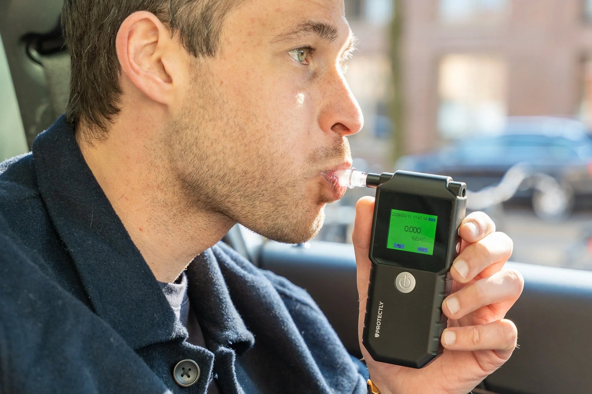 P&P Goods® Alcoholtester - Blaastest - Alcohol Meter - Alcoholtest - Ademtest om je