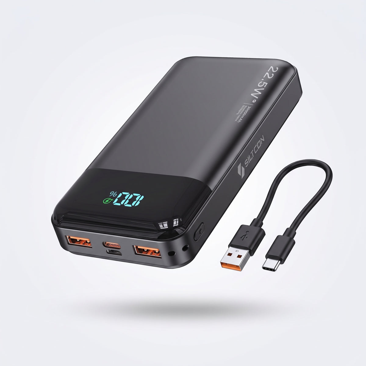 Powerbank 30.000 mAh met LED Display