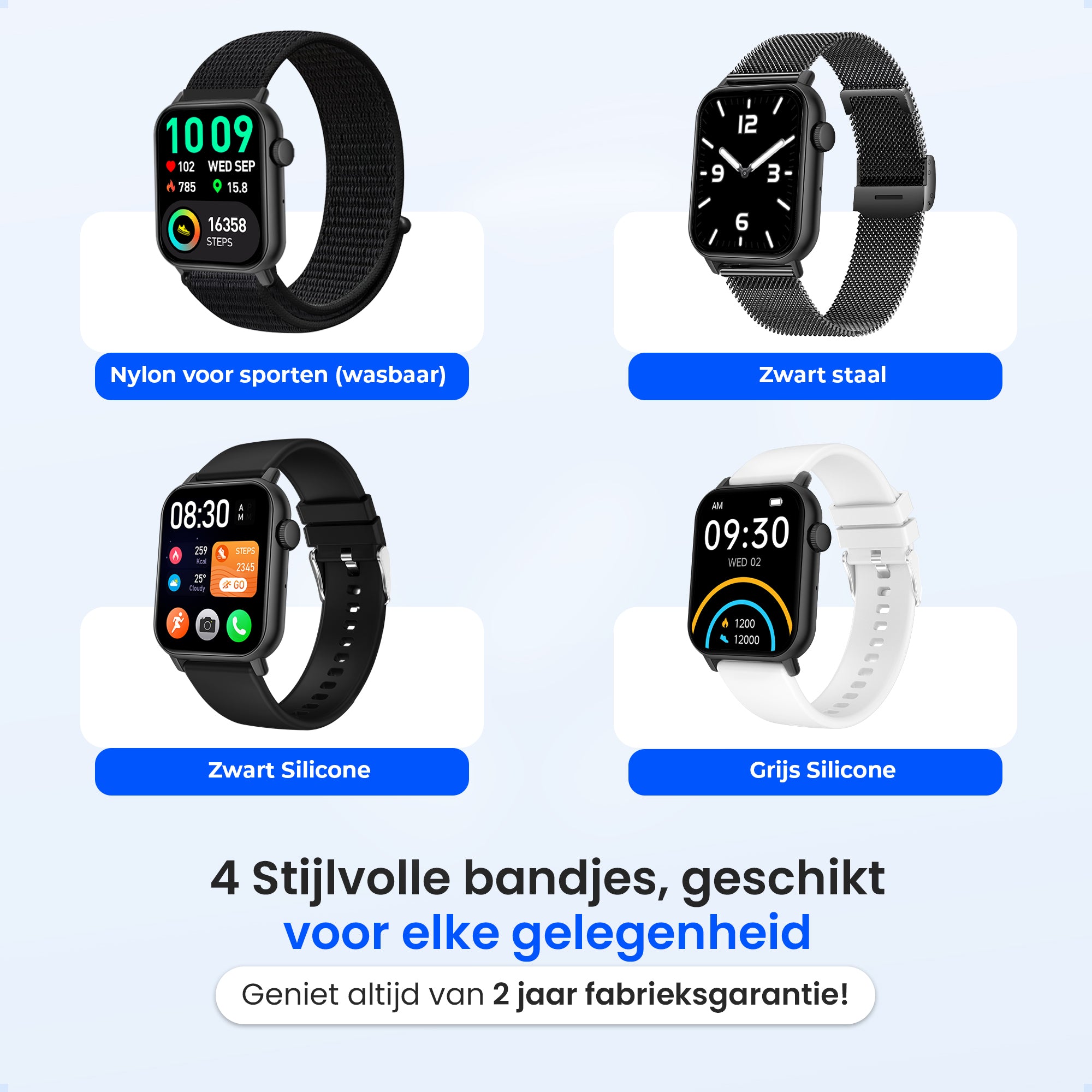Siltcon Smartwatch Heren & Dames Pro