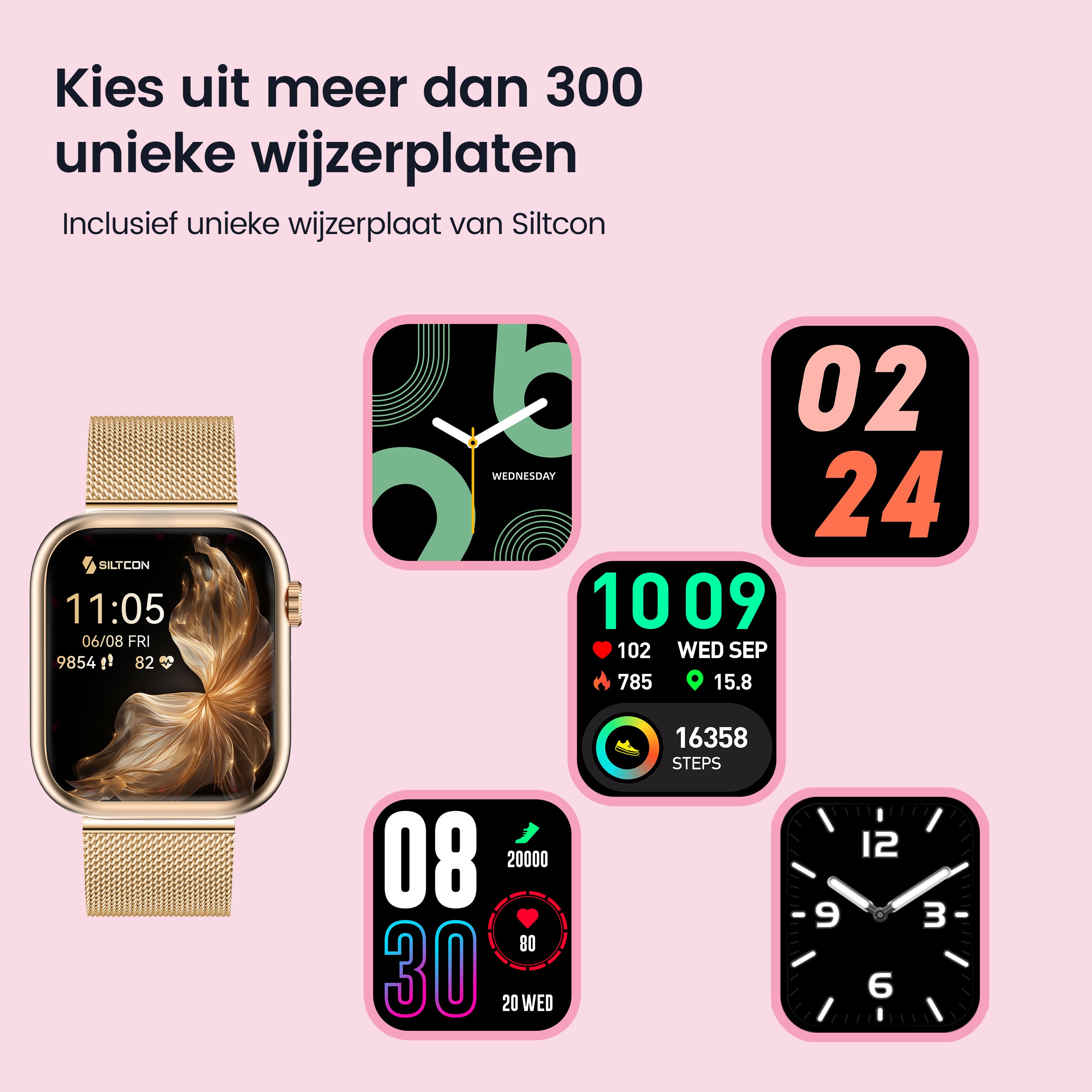Siltcon Seréa Smartwatch Dames