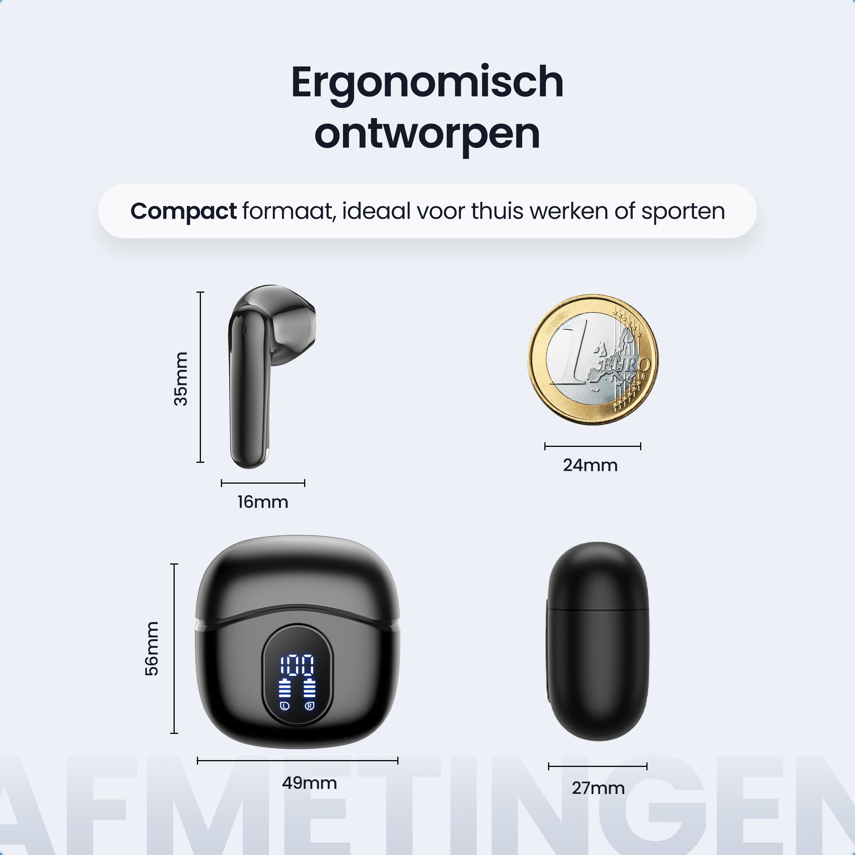 Siltcon Soundwave Pro 4 – Bluetooth 5.4 – ENC Noise Cancelling - Zwart