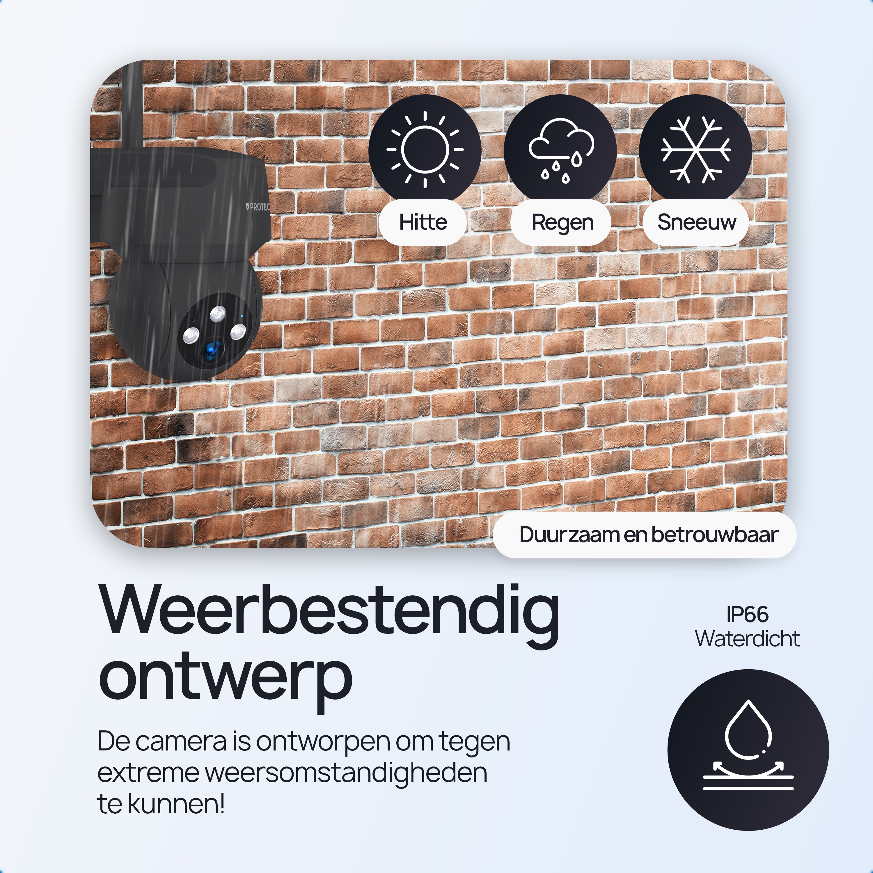 Protectly Beveiligingscamera Buiten 3K 5MP - Siltcon