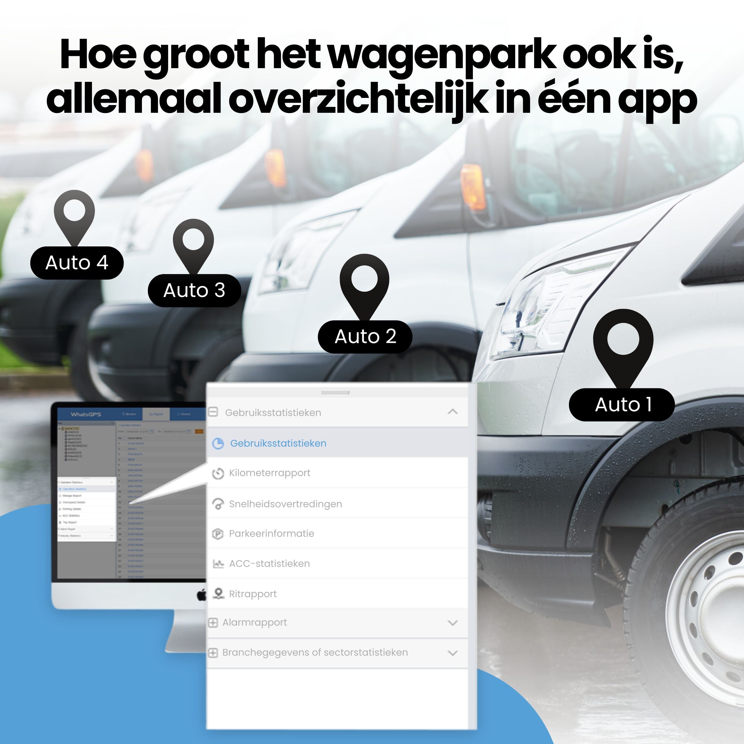 Protectly OBD GPS Tracker – Zonder Abonnement – 4G Tracking Auto