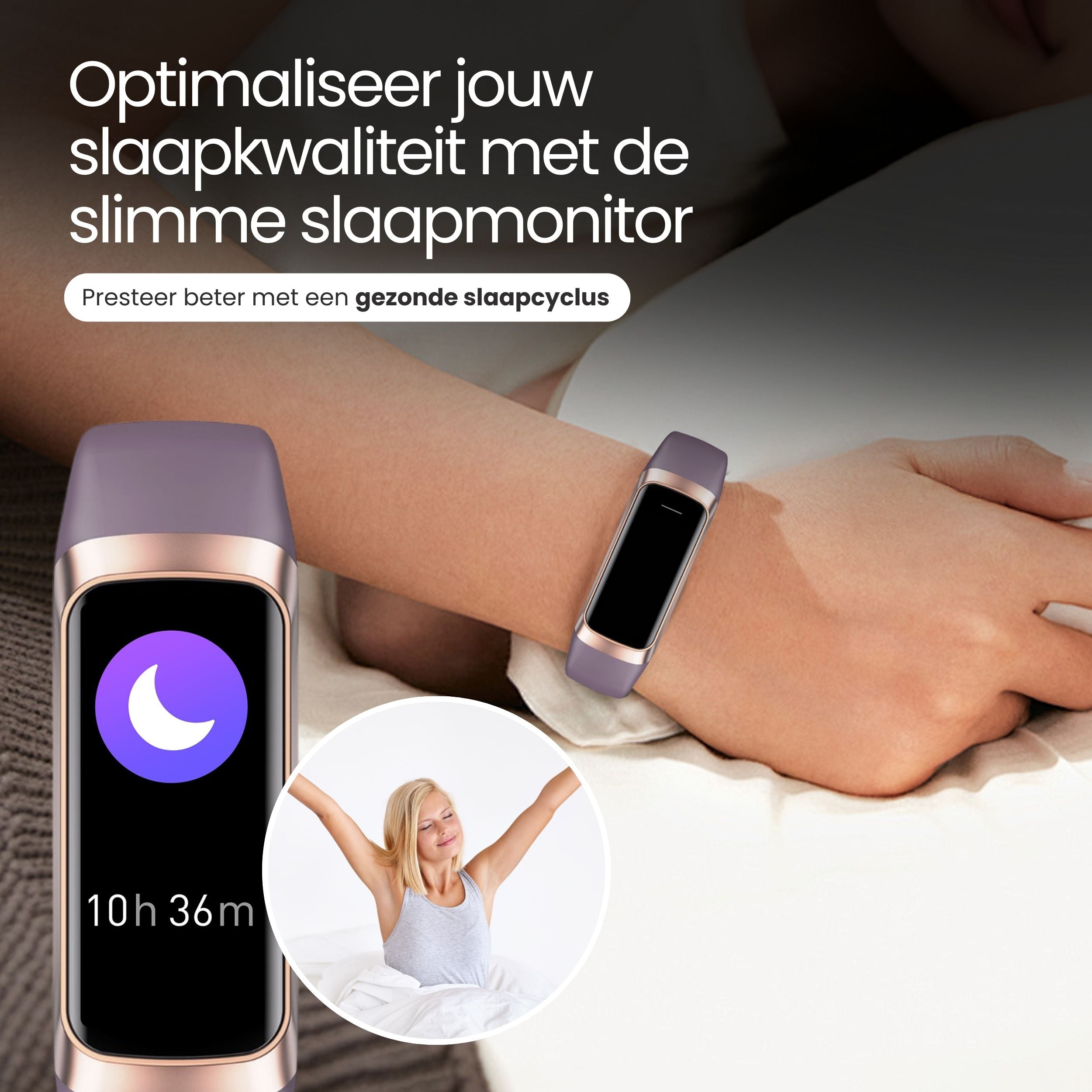 Siltcon® Vitéa Activity Tracker – Stappenteller Horloge