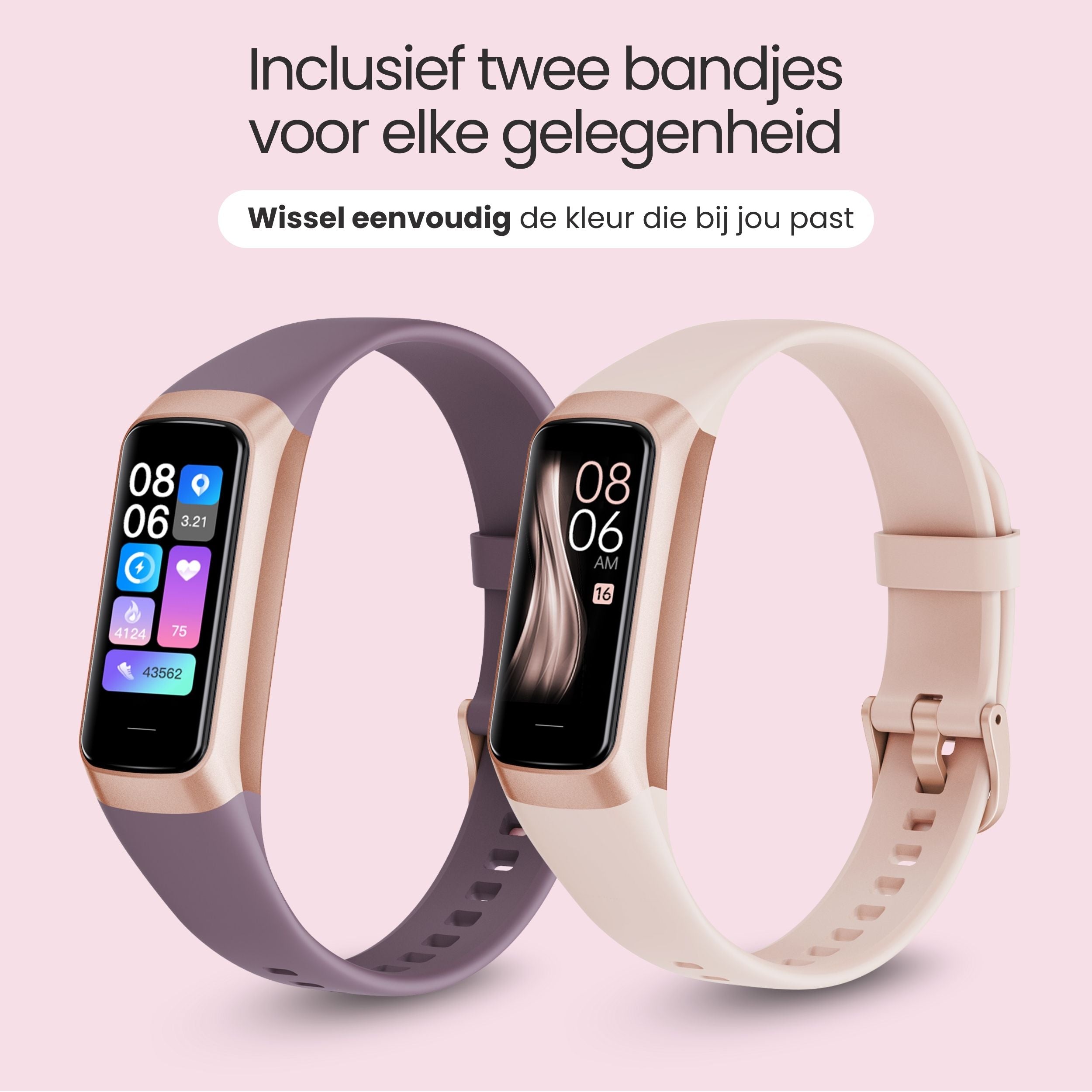 Siltcon® Vitéa Activity Tracker – Stappenteller Horloge