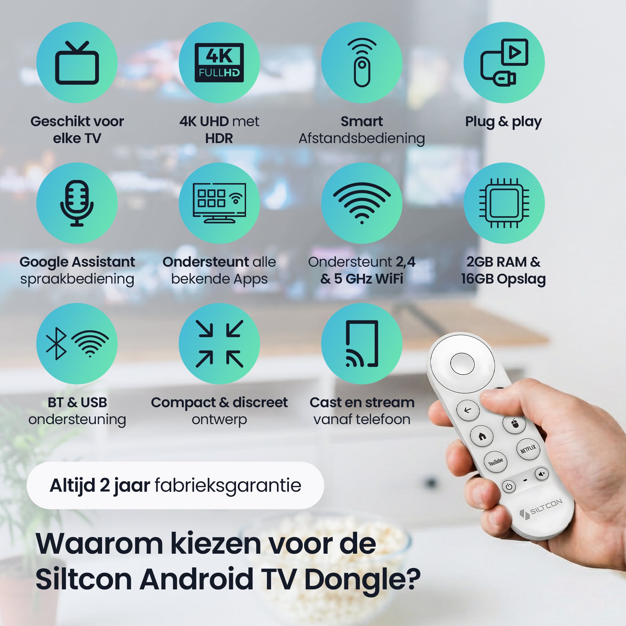 Siltcon TV Dongle 4K (HDMI)