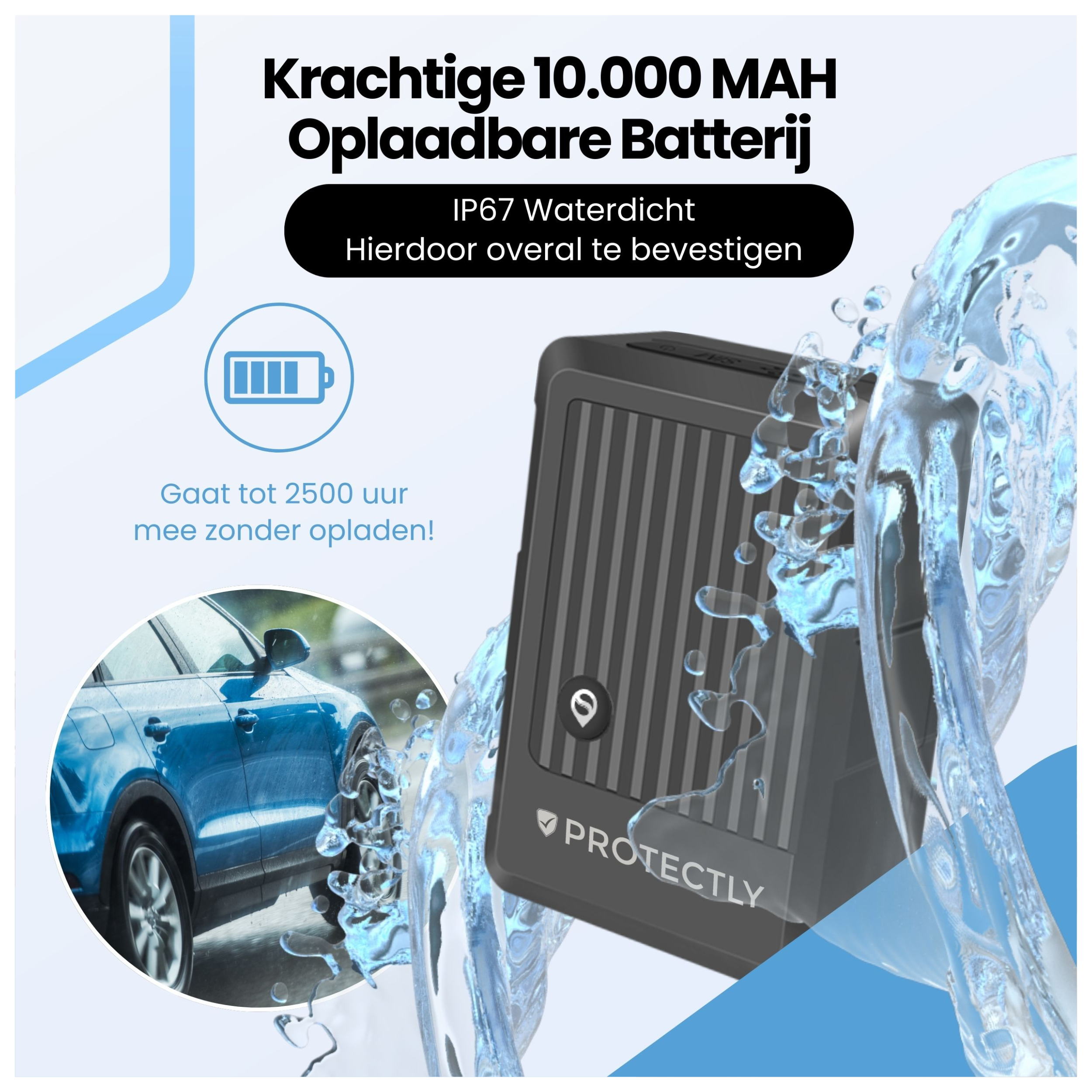 Protectly GPS Tracker Zonder Abonnement