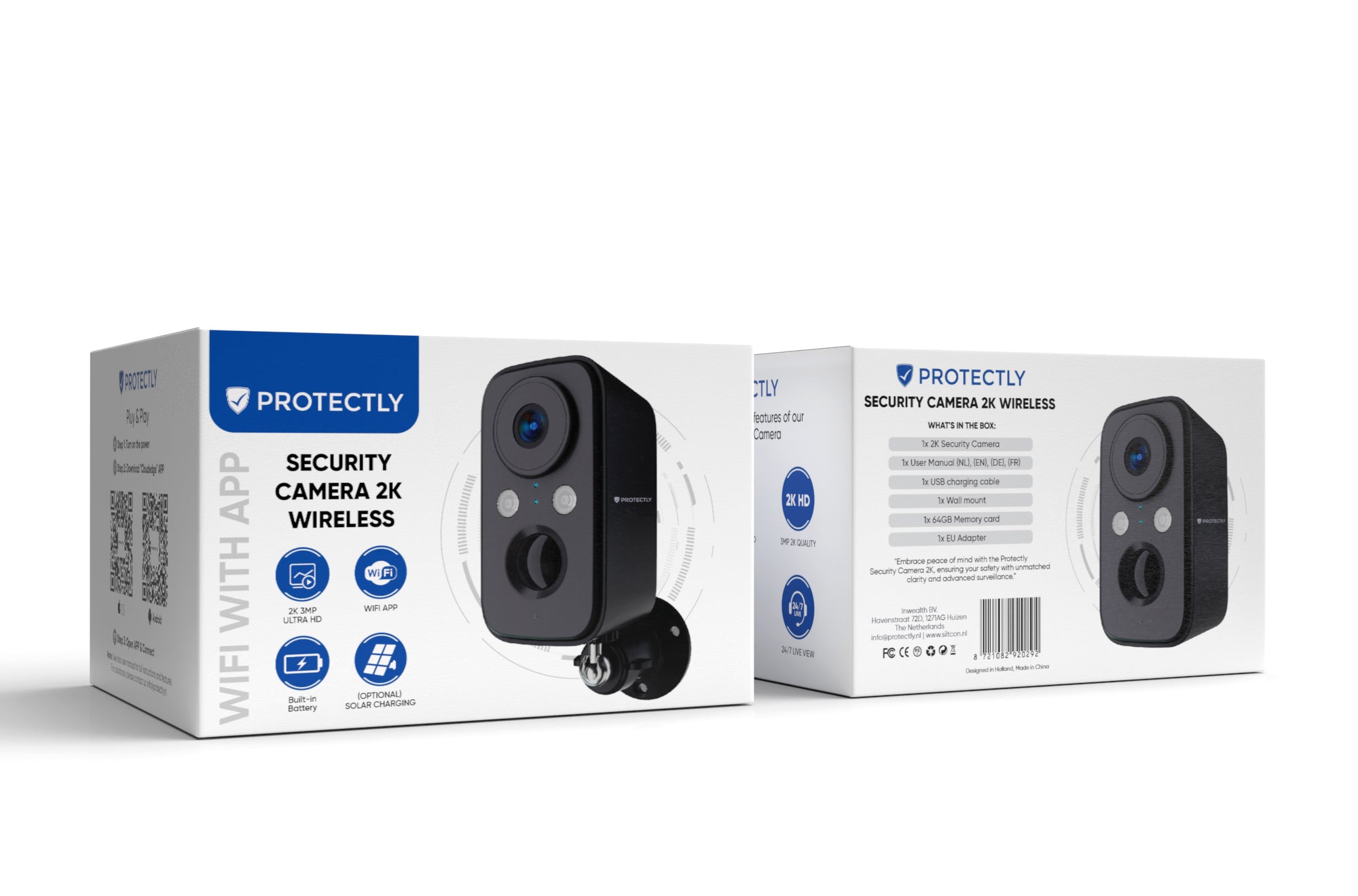 Protectly Zonnepaneel Beveiligingscamera's - Siltcon