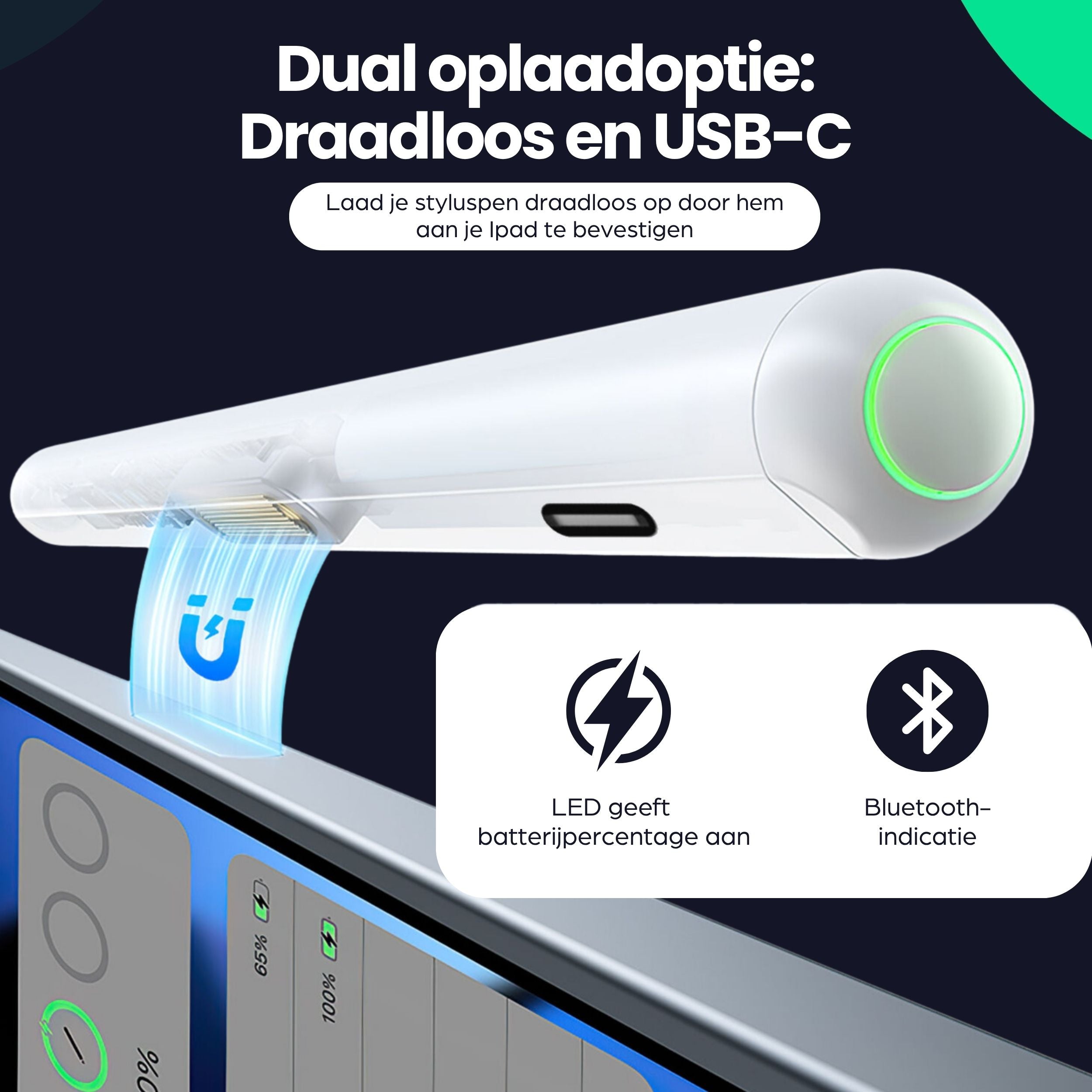 Siltcon Stylus Pen iPad – Magnetisch & Nauwkeurig Schrijven