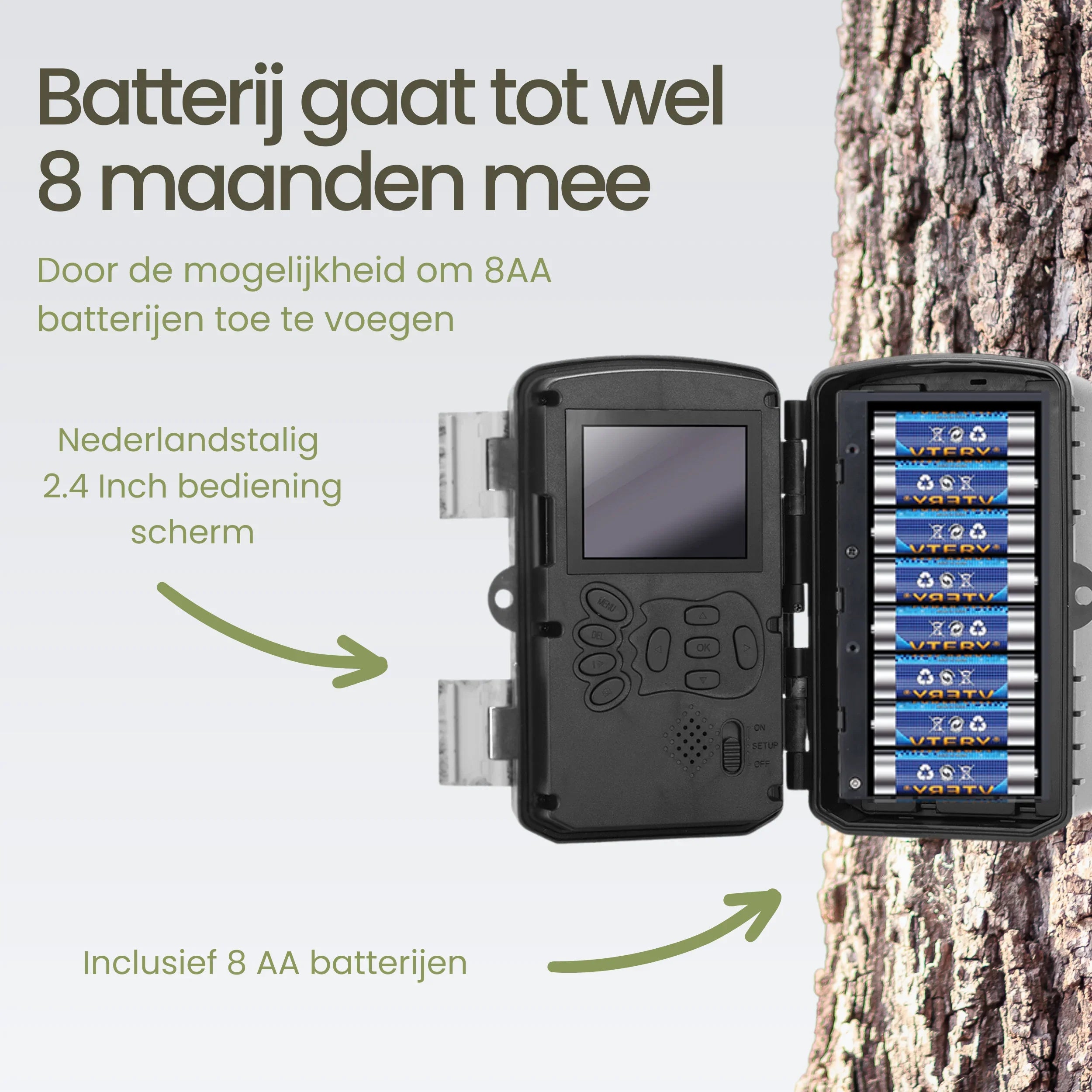 Siltcon Wildcamera met Nachtzicht – 4K