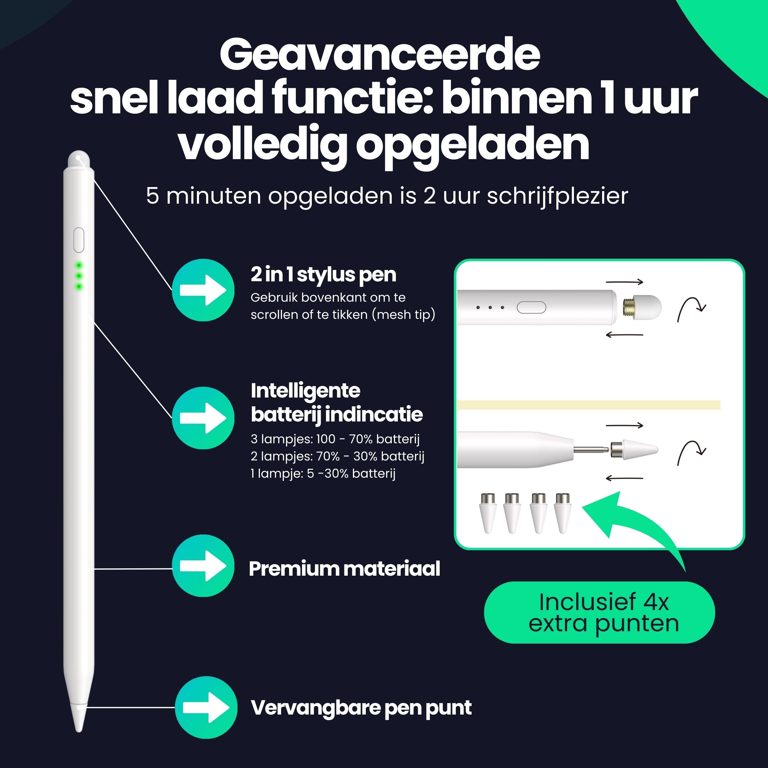 Siltcon Stylus Pen Universeel