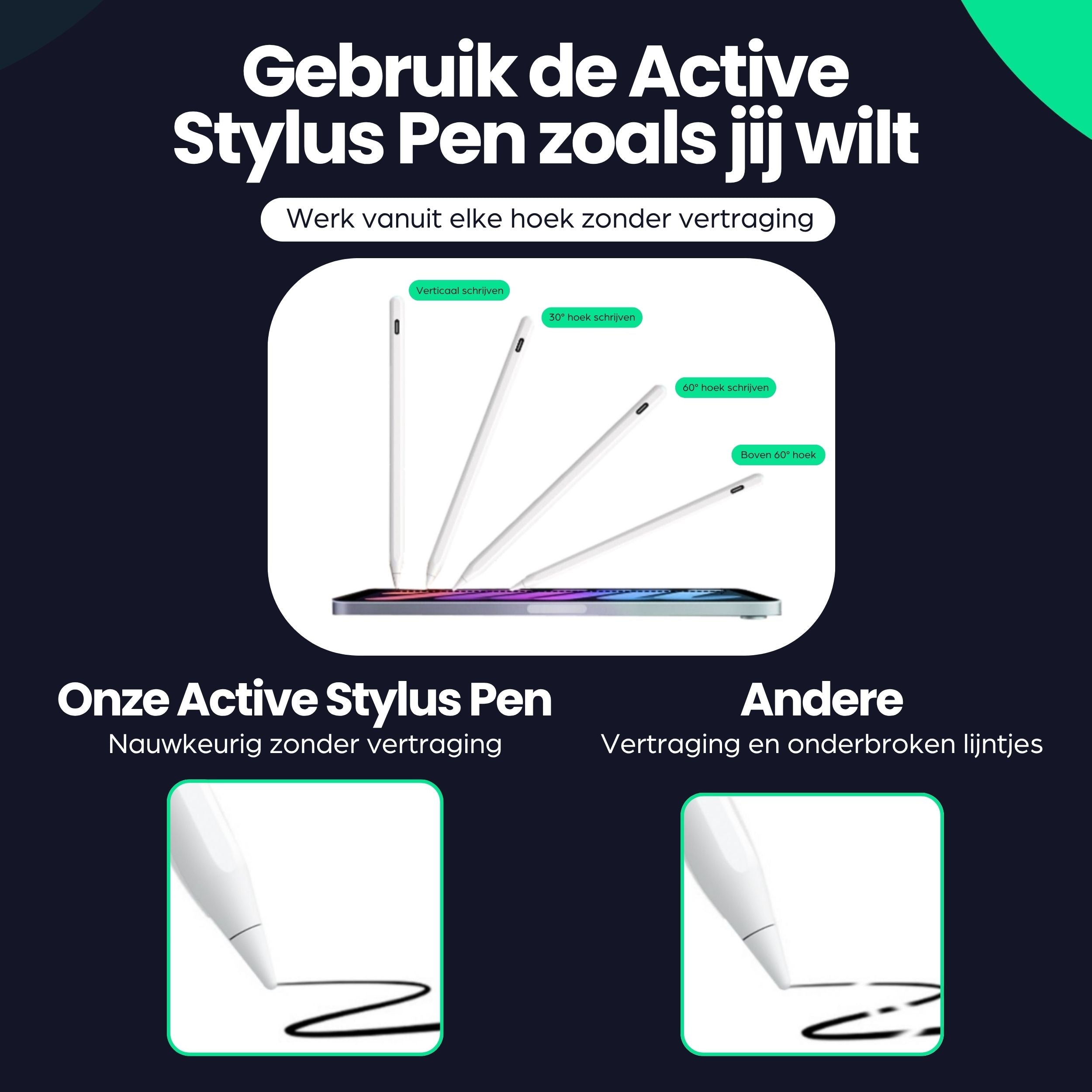 Siltcon Stylus Pen iPad – Magnetisch & Nauwkeurig Schrijven