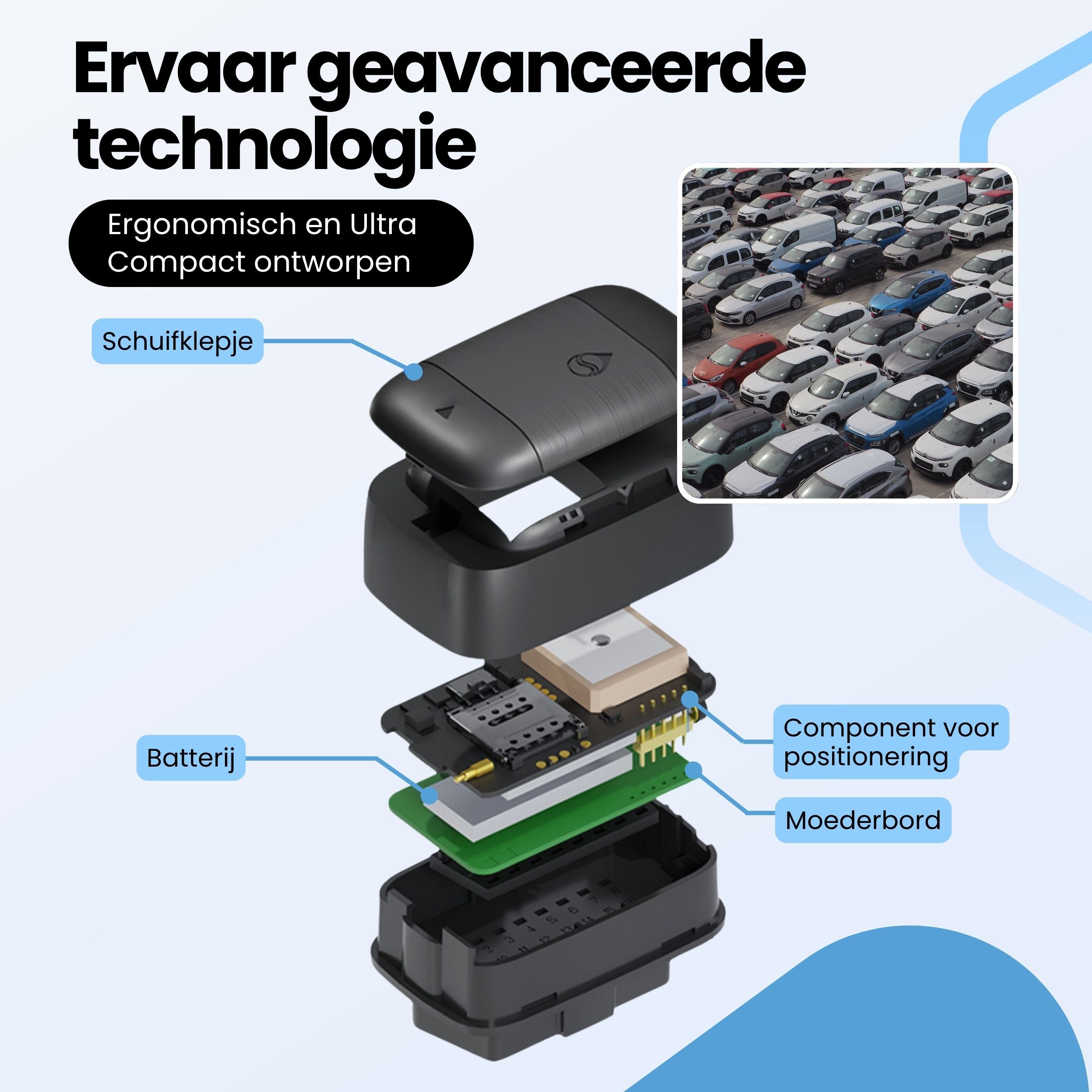 Protectly OBD GPS Tracker – Zonder Abonnement – 4G Tracking Auto