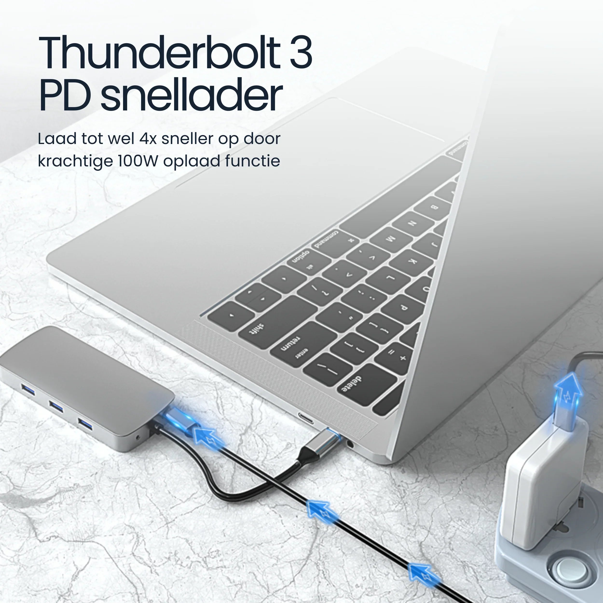 Siltcon 10-in-1 USB-C Hub voor Laptop - Siltcon