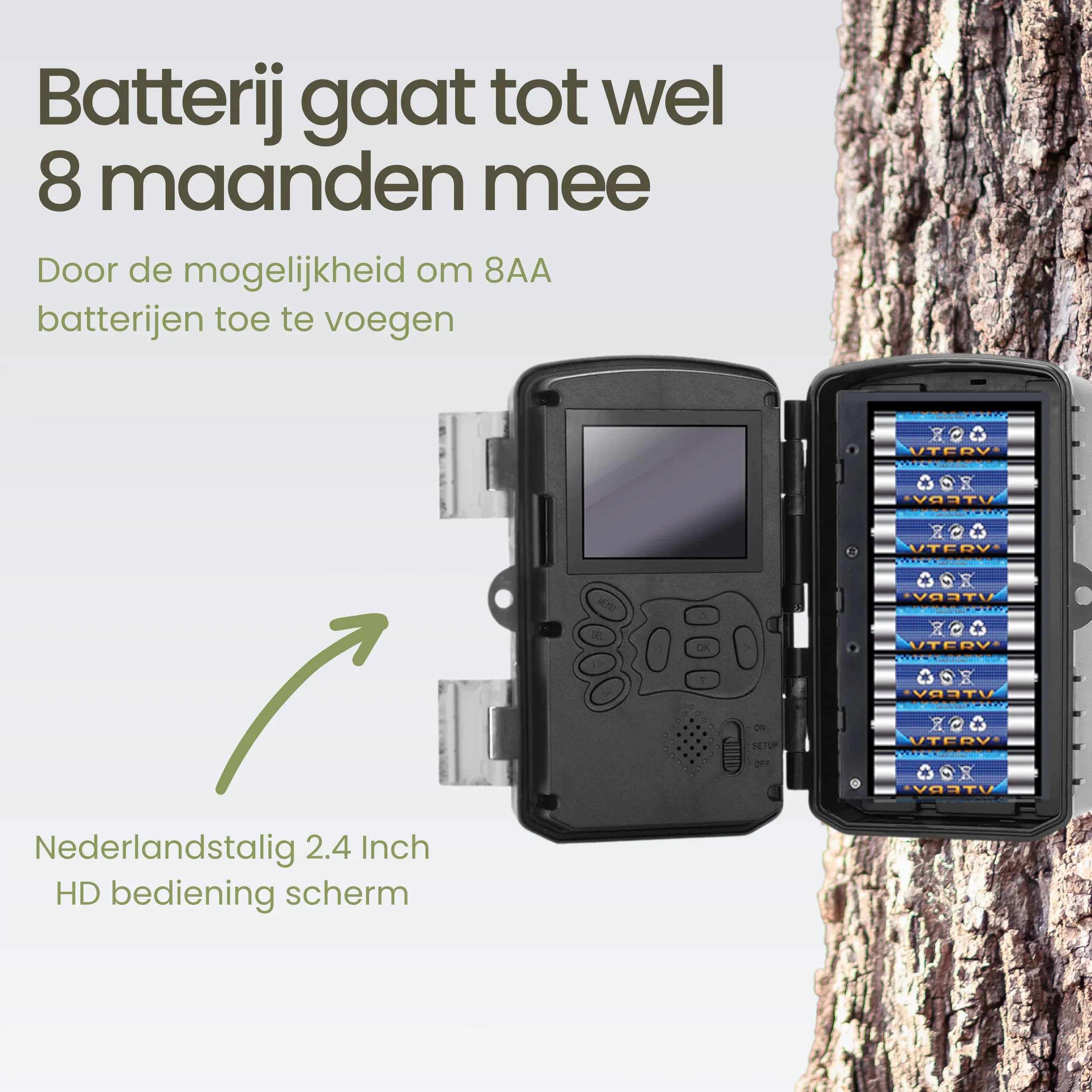 Siltcon Wildcamera met Nachtzicht – 4K