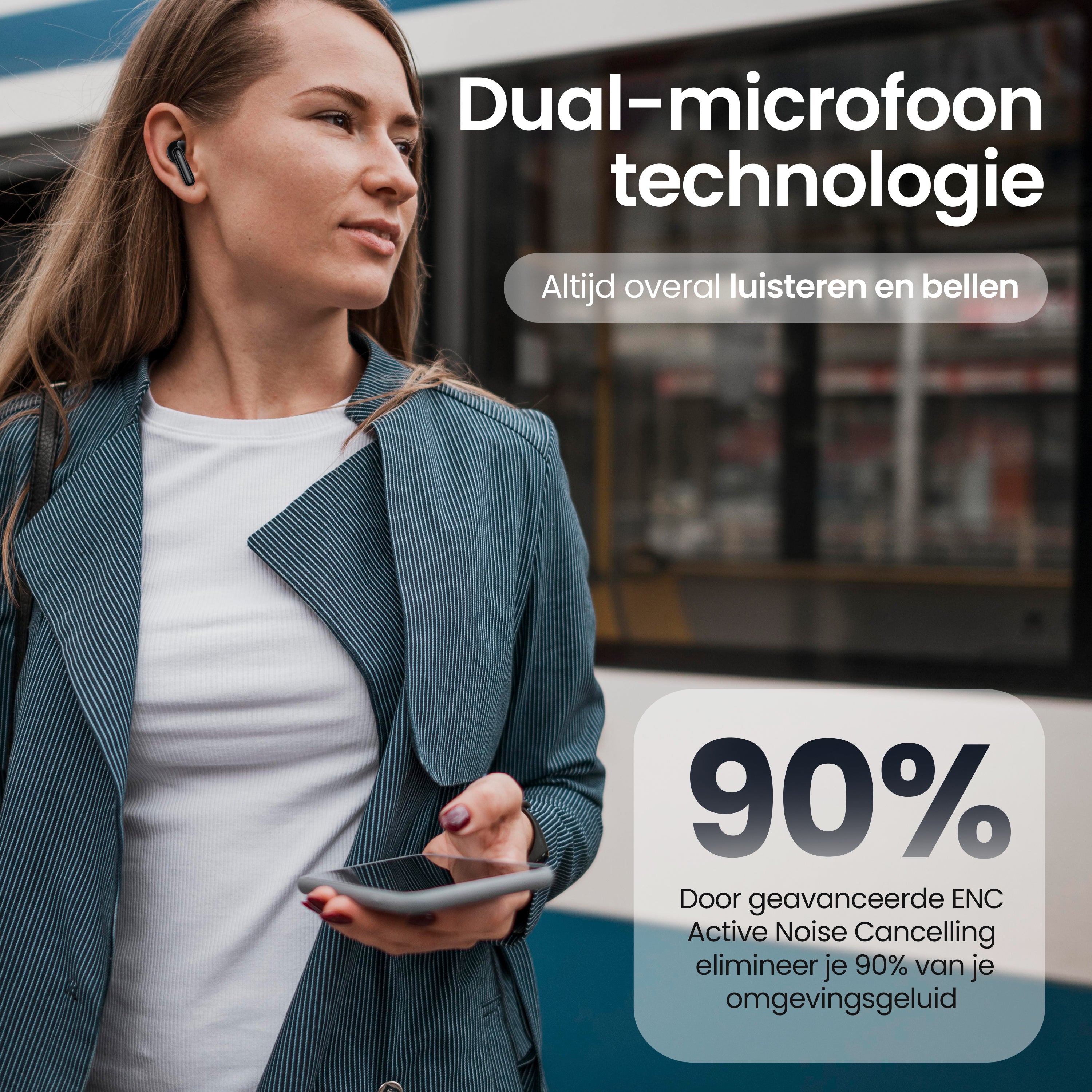 Siltcon SoundWave Pro 2 Draadloze Oordopjes - Siltcon