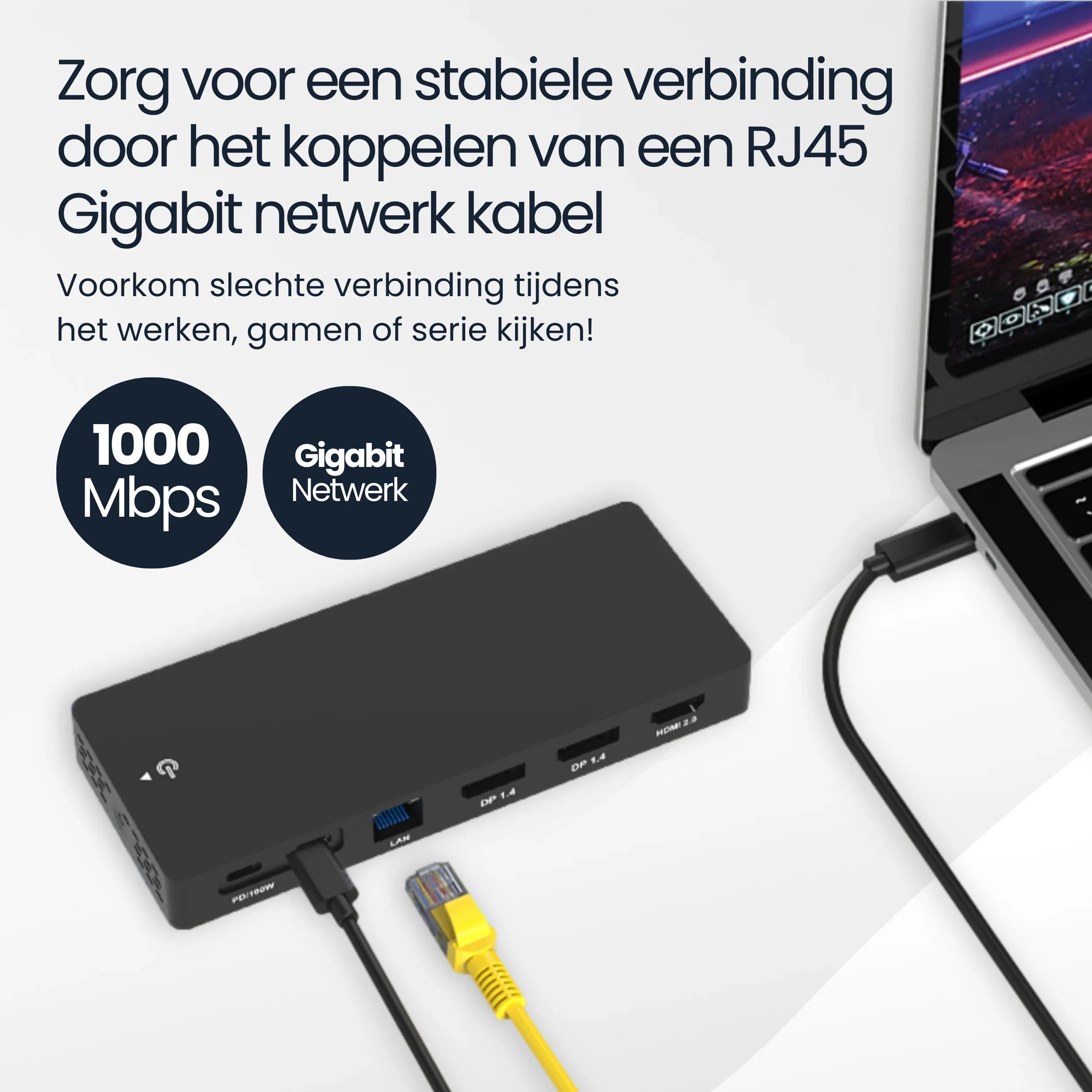 Siltcon USB C Hub 13 in 1 Triple Display - Siltcon