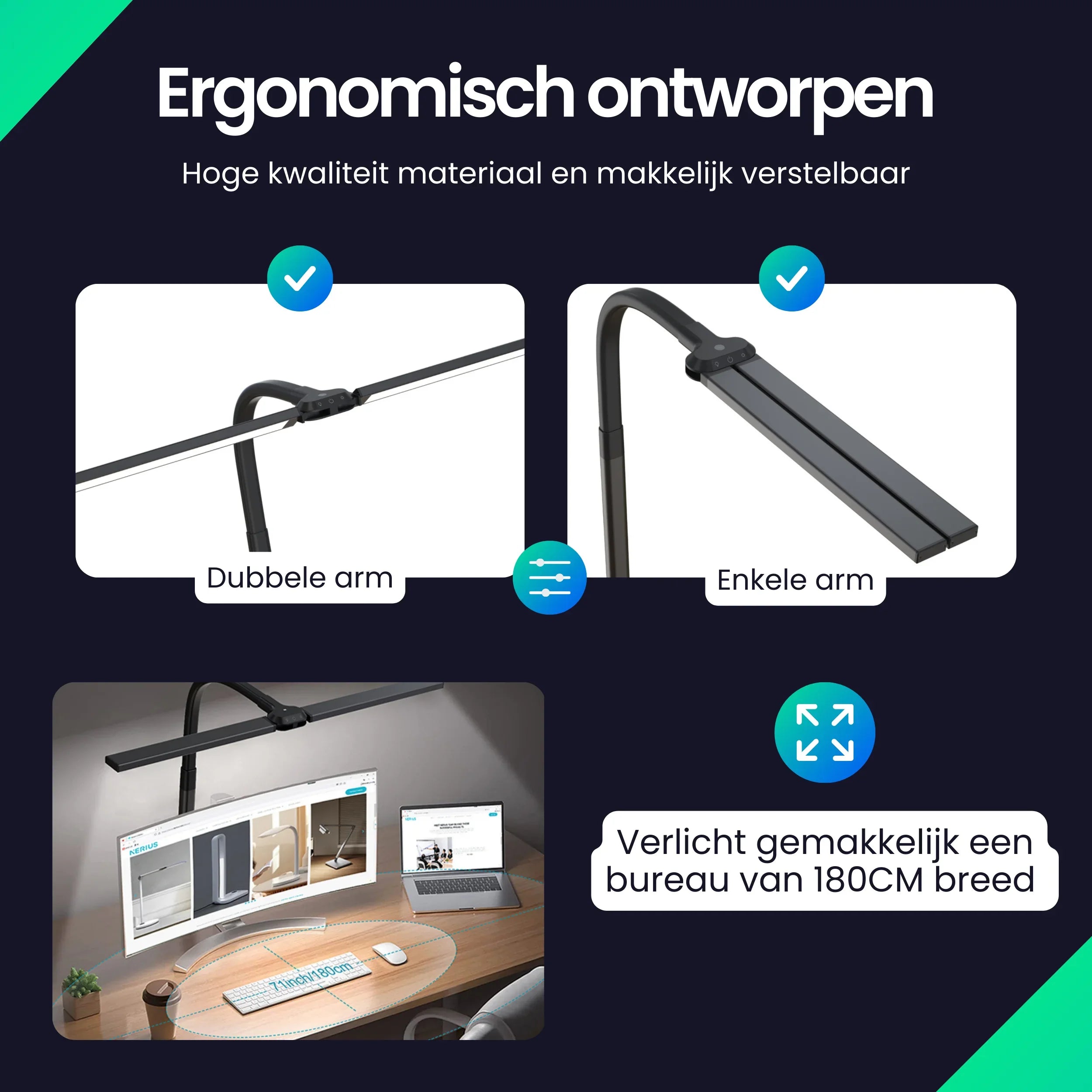 Siltcon® Schreibtischlampe