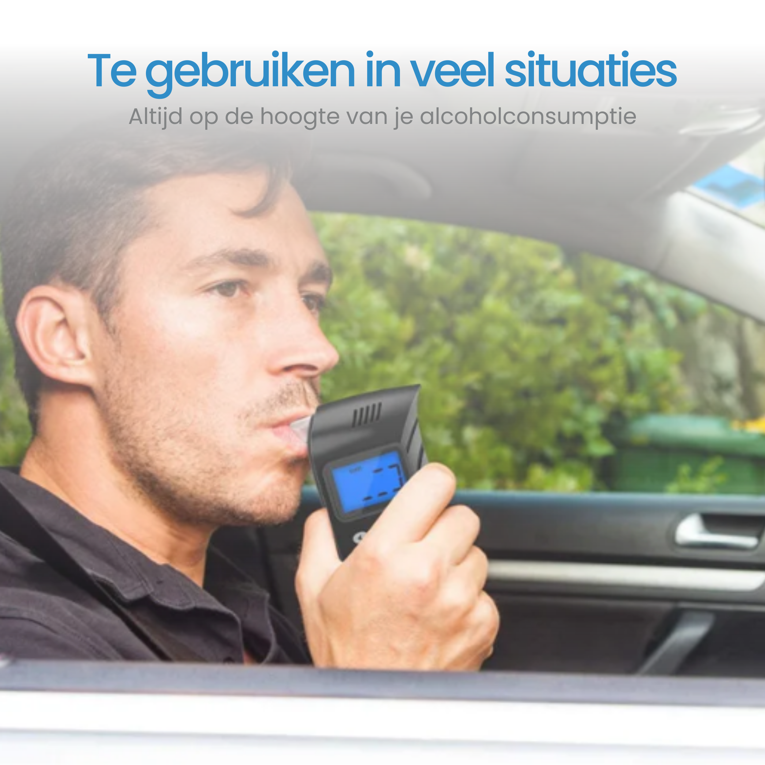 Protectly Digitale Alcoholtester 1.0 20 extra mondstukjes - Siltcon