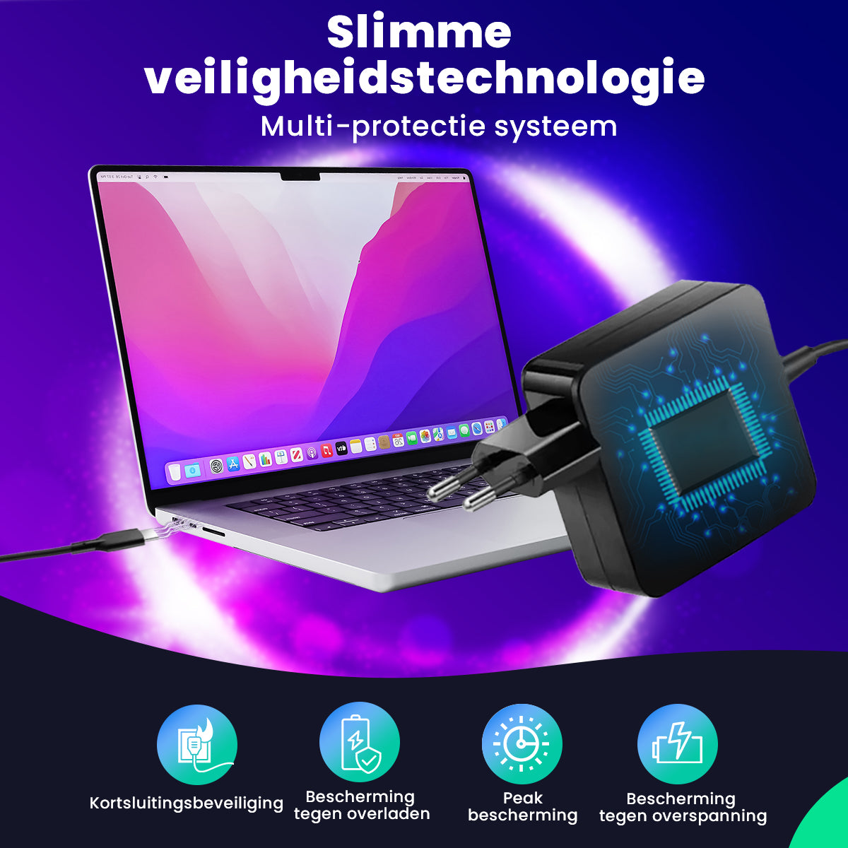 Siltcon® USB-C charger 100W