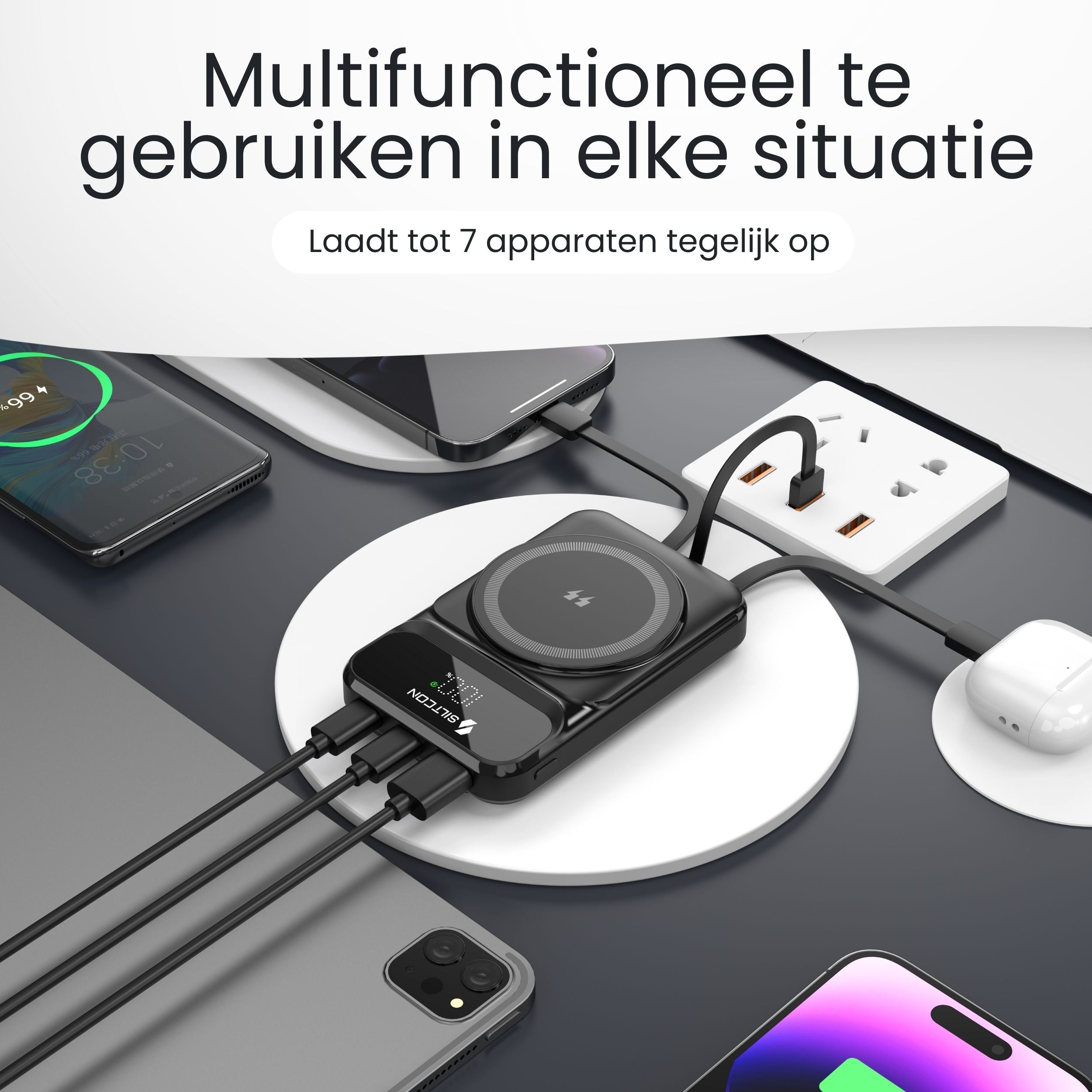 Magnetische Powerbank 10000 mAh