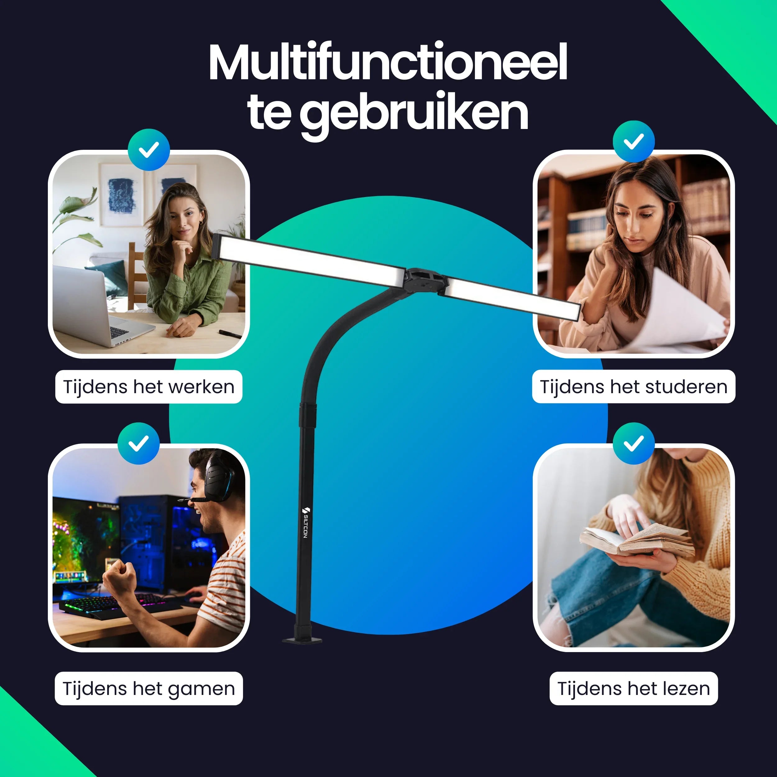 Siltcon® Schreibtischlampe