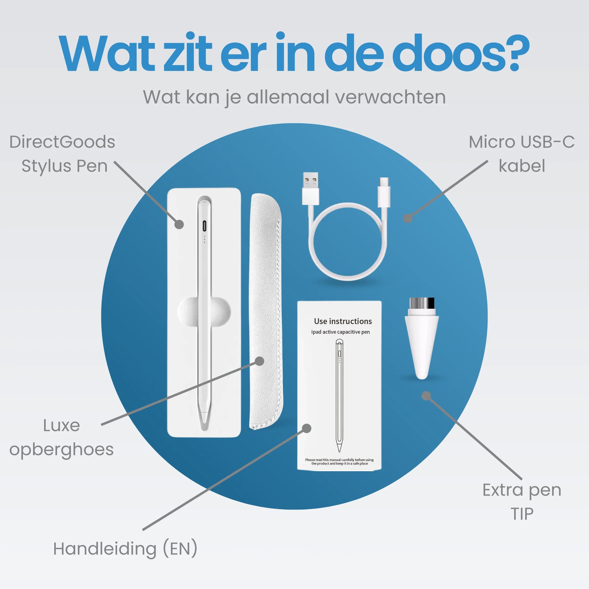 Siltcon Stylus Pen Universeel - Siltcon
