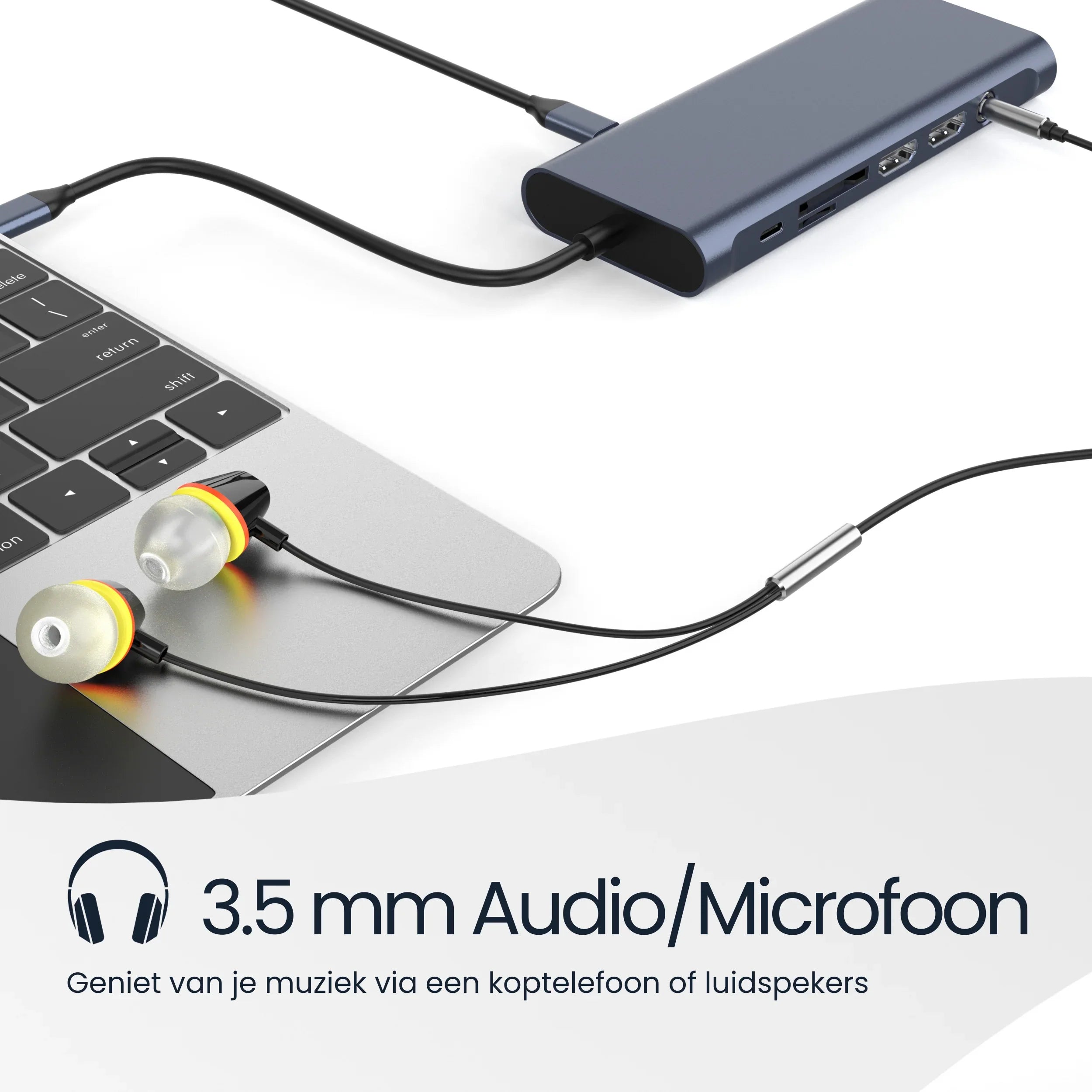 Siltcon USB C Hub 13 in 1 Docking Station Laptop - Siltcon