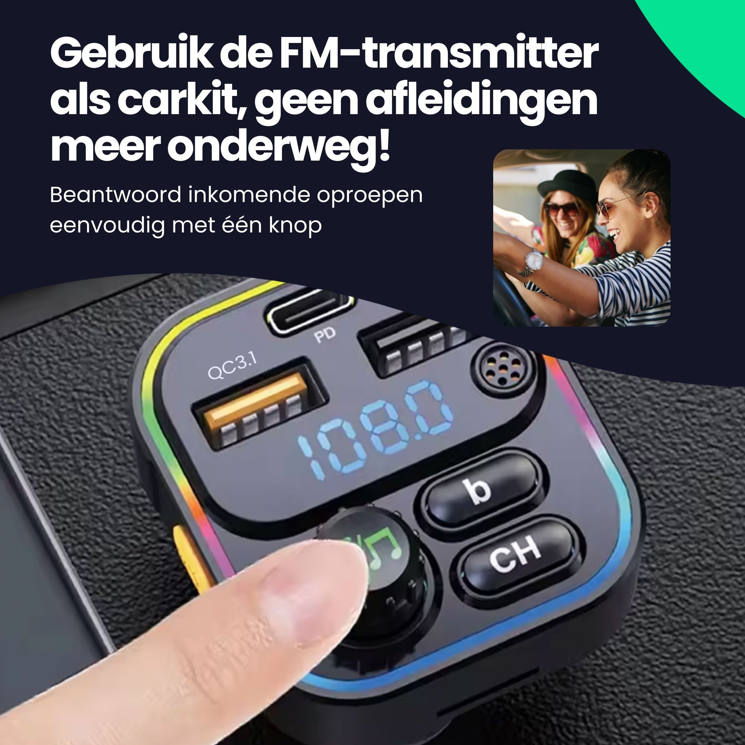 Siltcon Bluetooth FM Transmitter