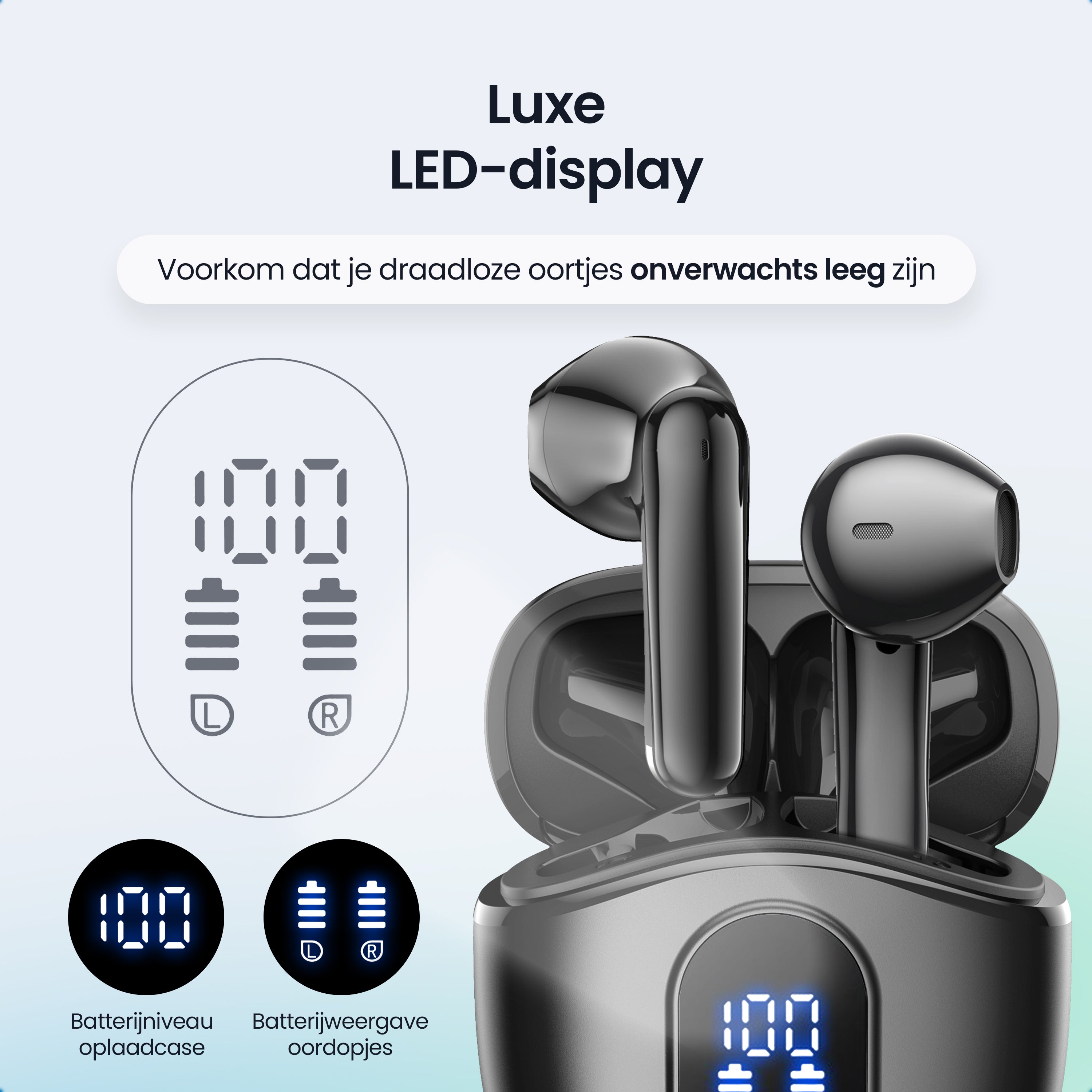 Siltcon Soundwave Pro 4 – Bluetooth 5.4 – ENC Noise Cancelling - Zwart