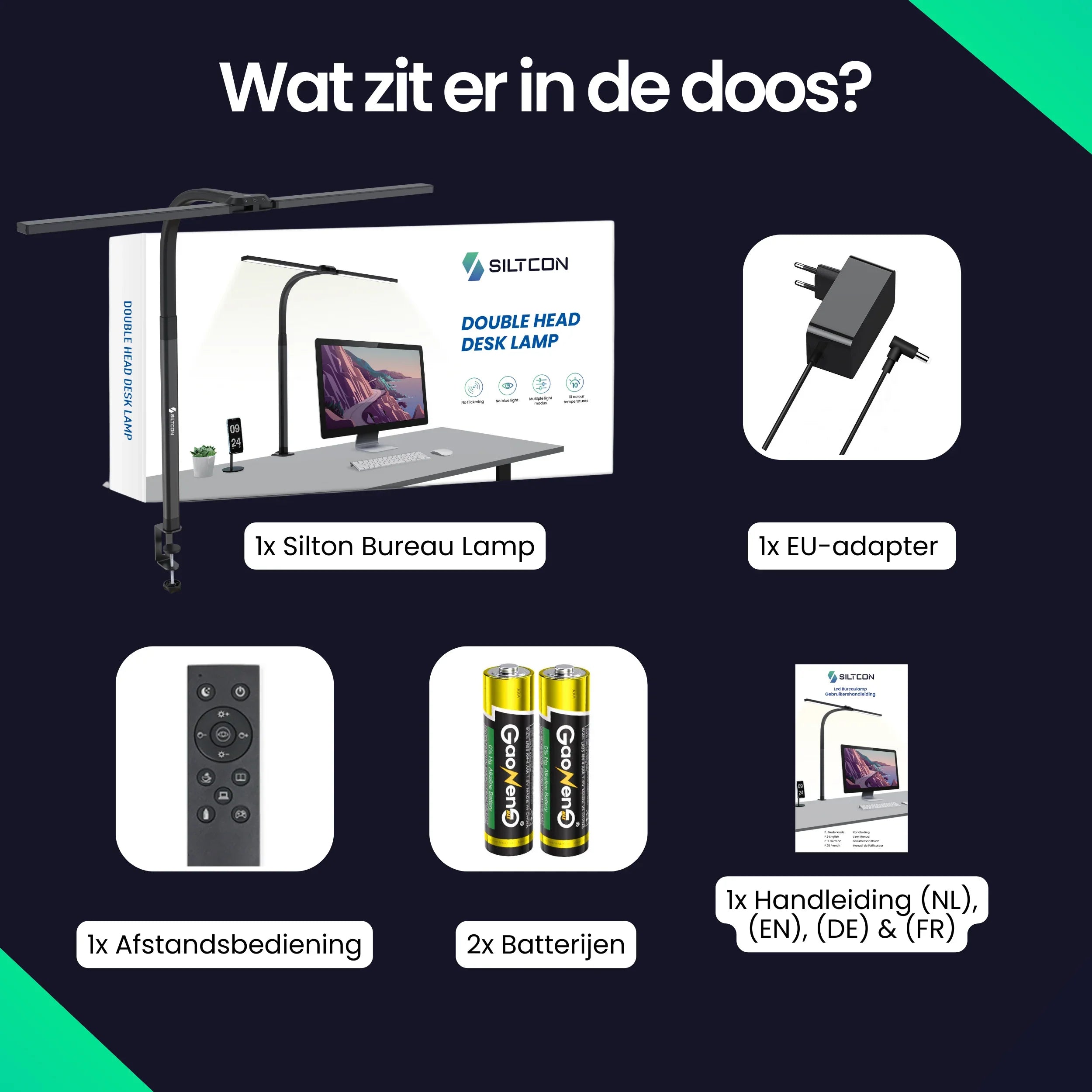 Siltcon® Schreibtischlampe