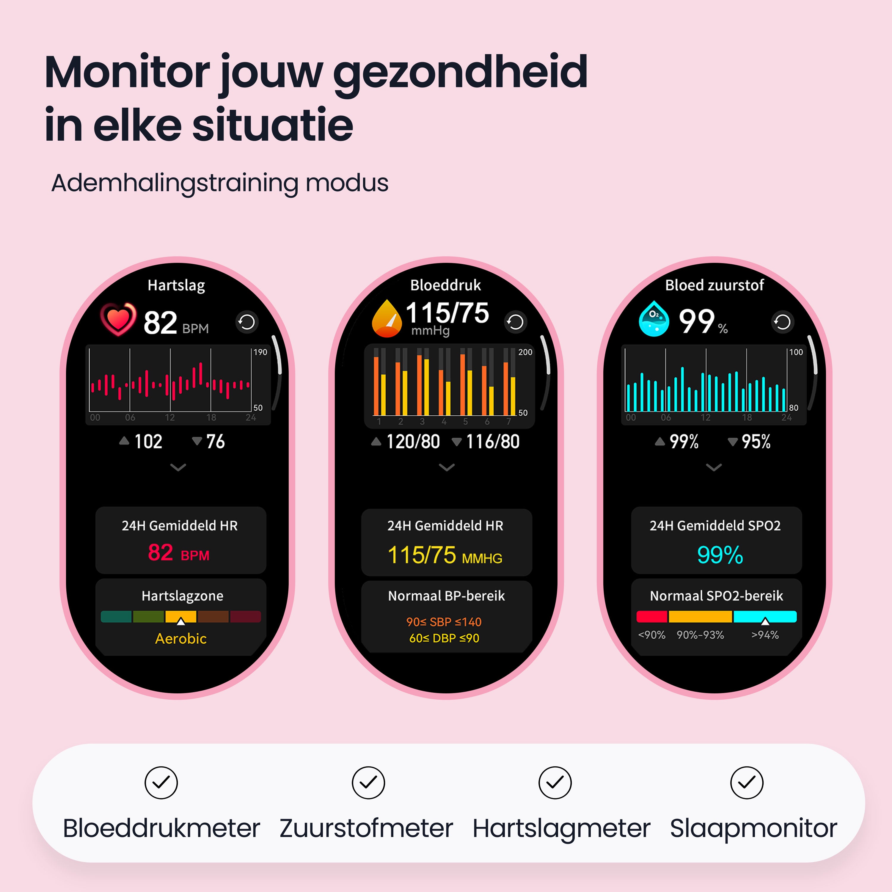 Siltcon Auréa Smartwatch Dames Zwart – Stijlvol & Gezondheidsgericht - Siltcon