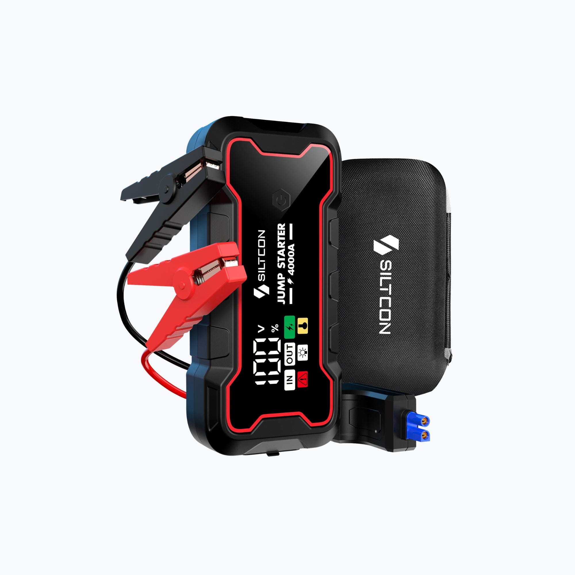 Siltcon Jumpstarter Voor Auto 4000A – Accu Starter & Powerbank 24000mAh