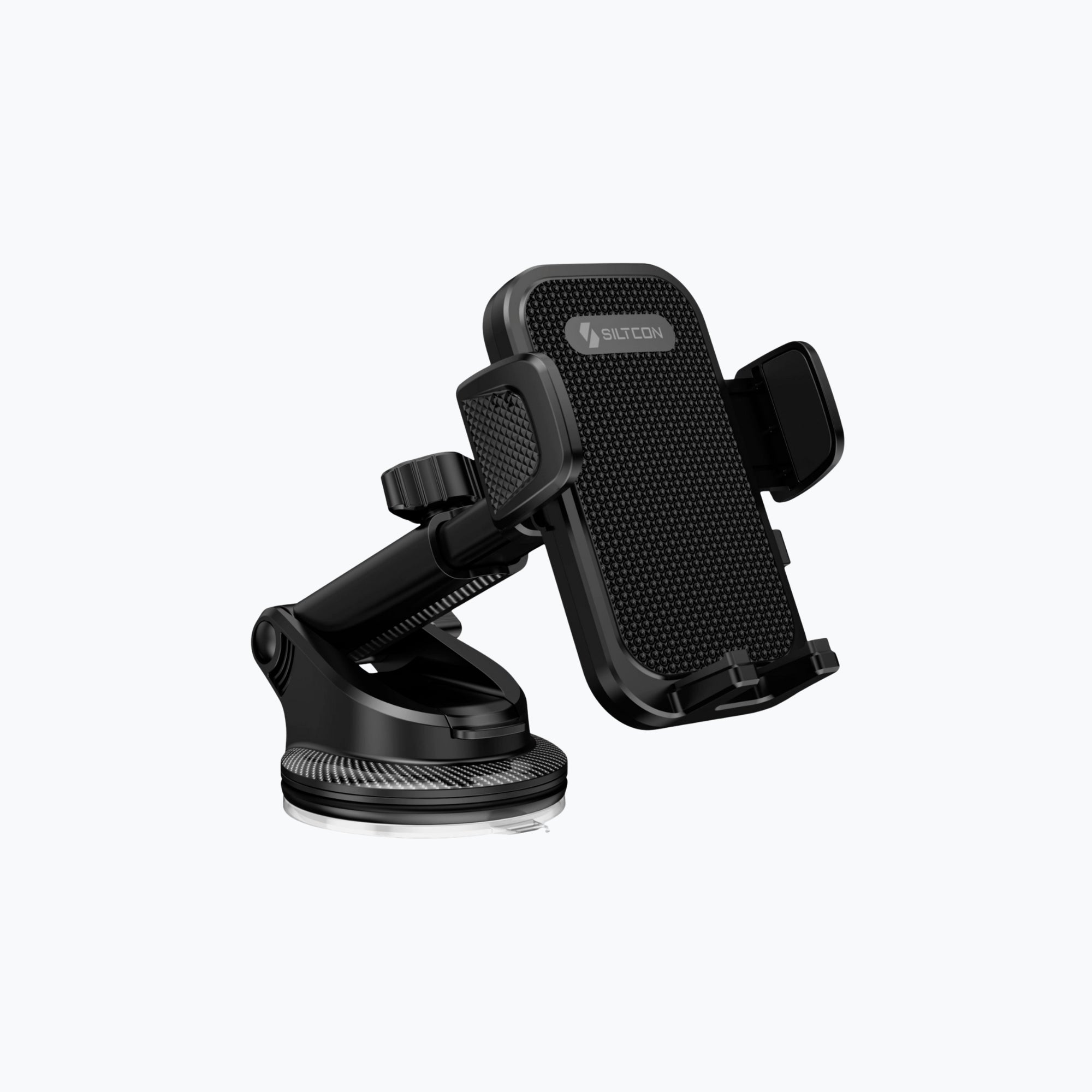 Siltcon Universele Telefoonhouder Auto – Zuignap Bevestiging & 360° Draaibaar
