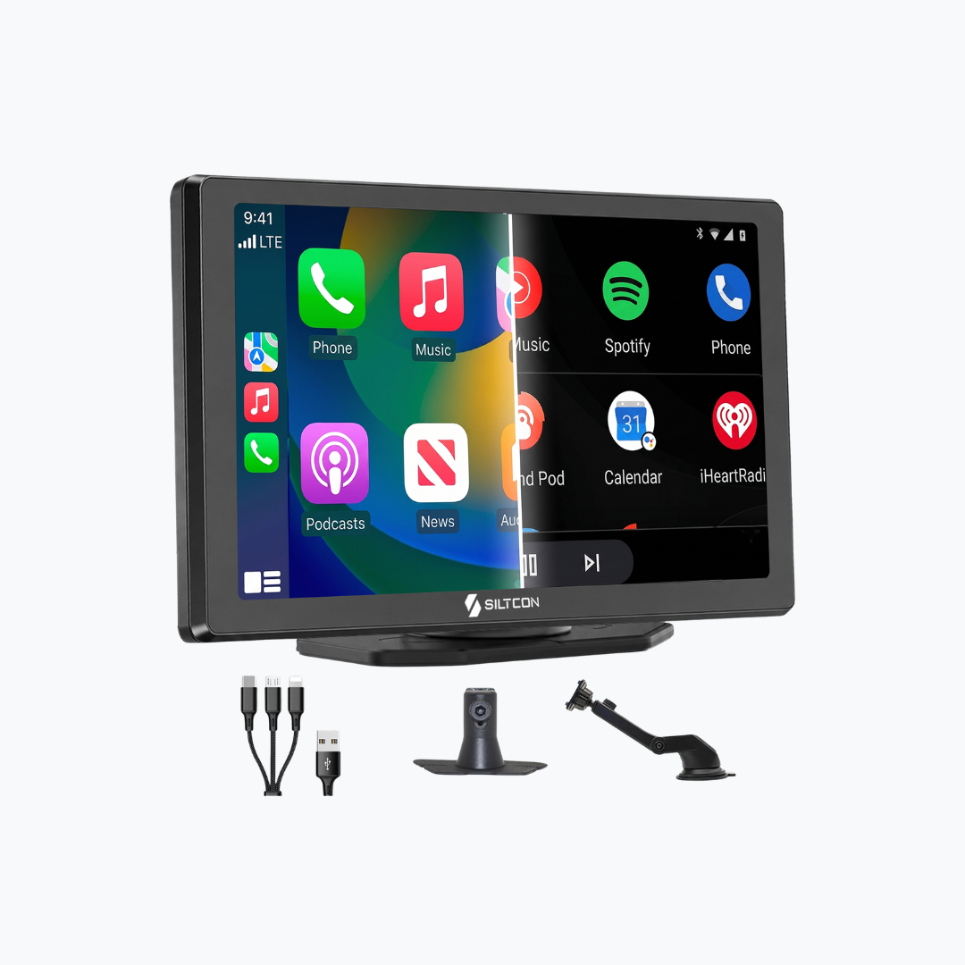 Siltcon® Geschikt voor Carplay Scherm 9 Inch