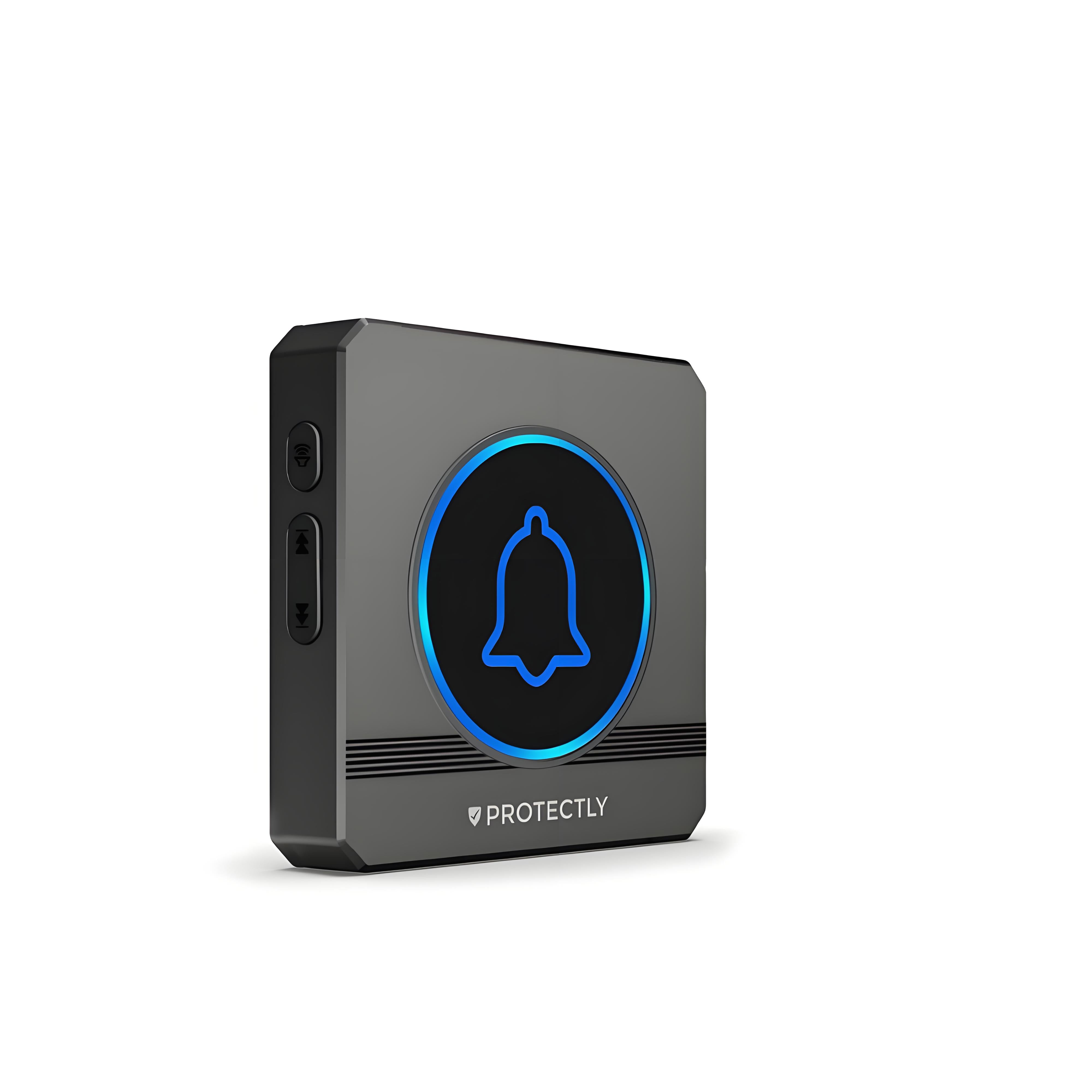 Protectly® Draadloze Deurbel Ontvanger - Uitbreiding Set