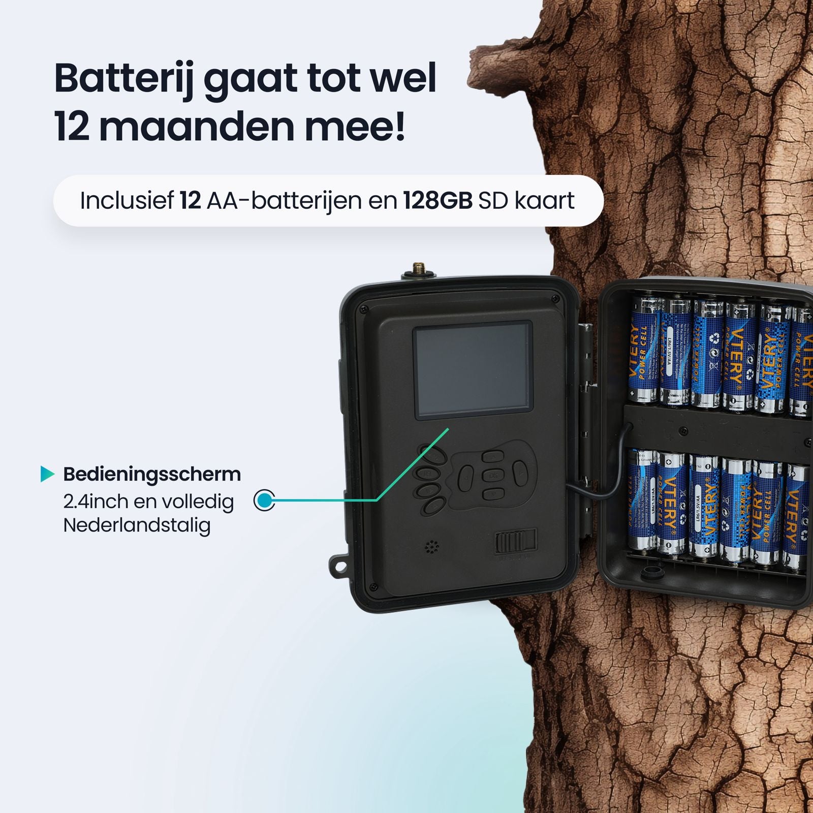 Siltcon Wildcamera Met Nachtzicht en Wifi 128GB - Siltcon