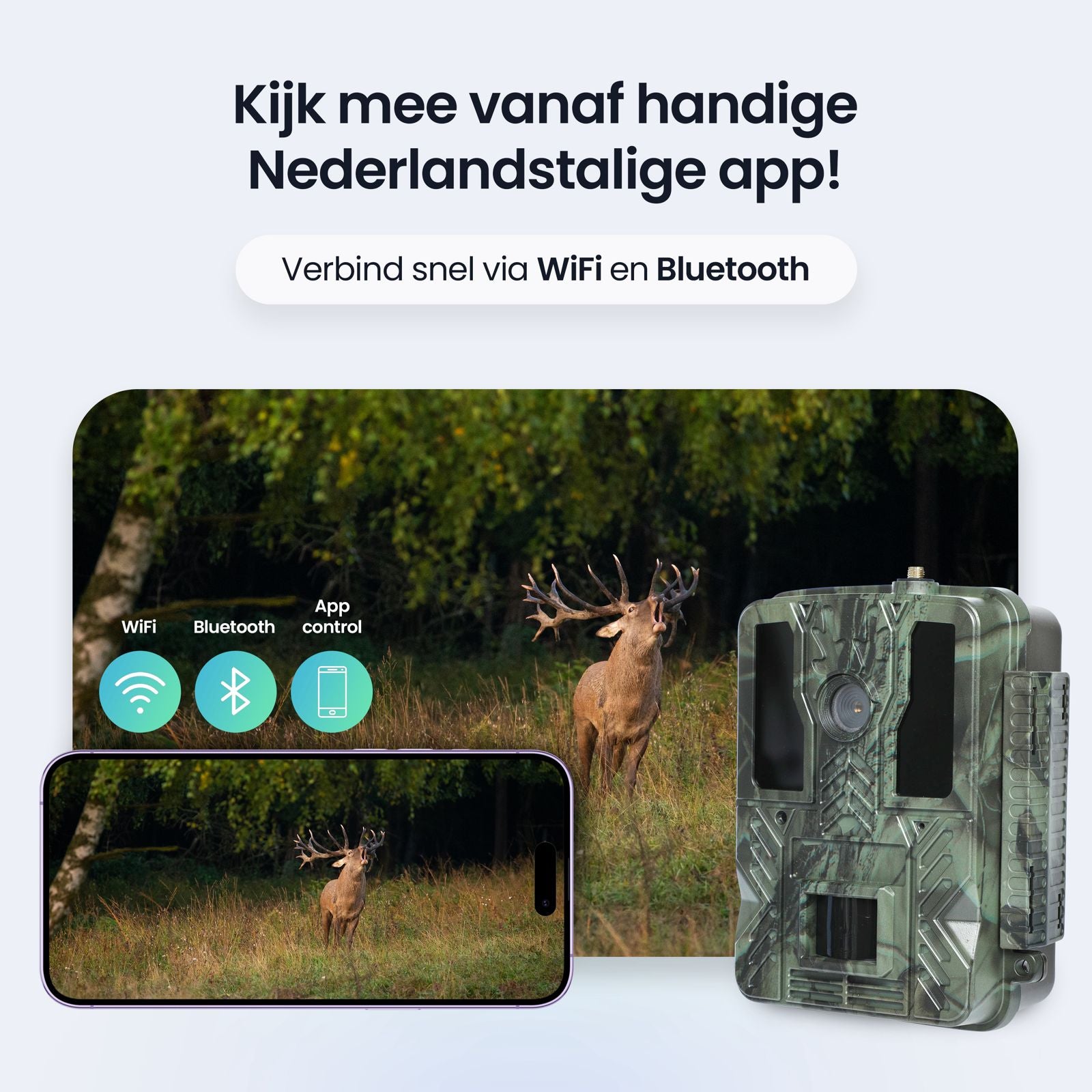 Siltcon Wildcamera Met Nachtzicht en Wifi 128GB - Siltcon
