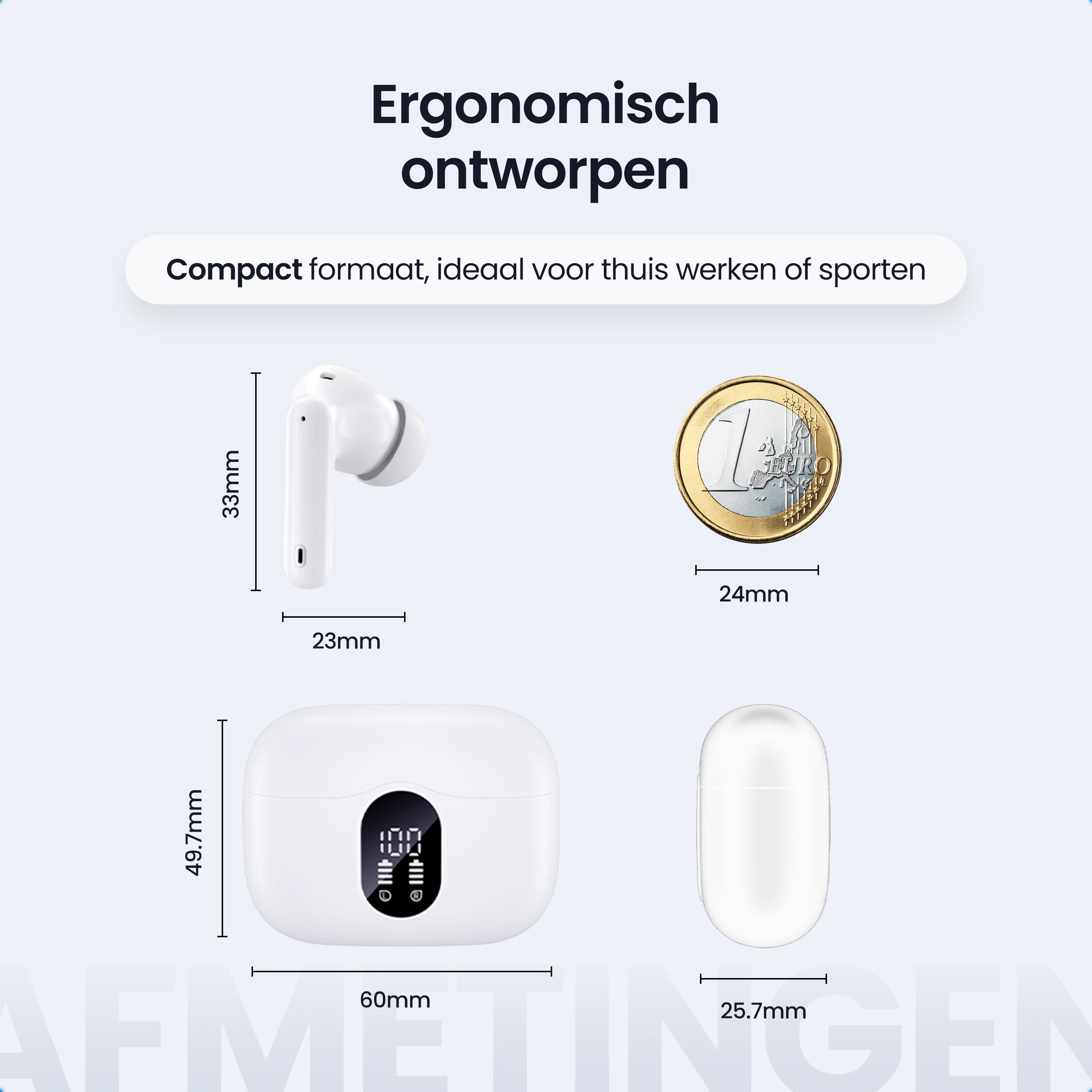 Siltcon SoundWave Pro 1 – Draadloze Oordopjes - Android & Iphone