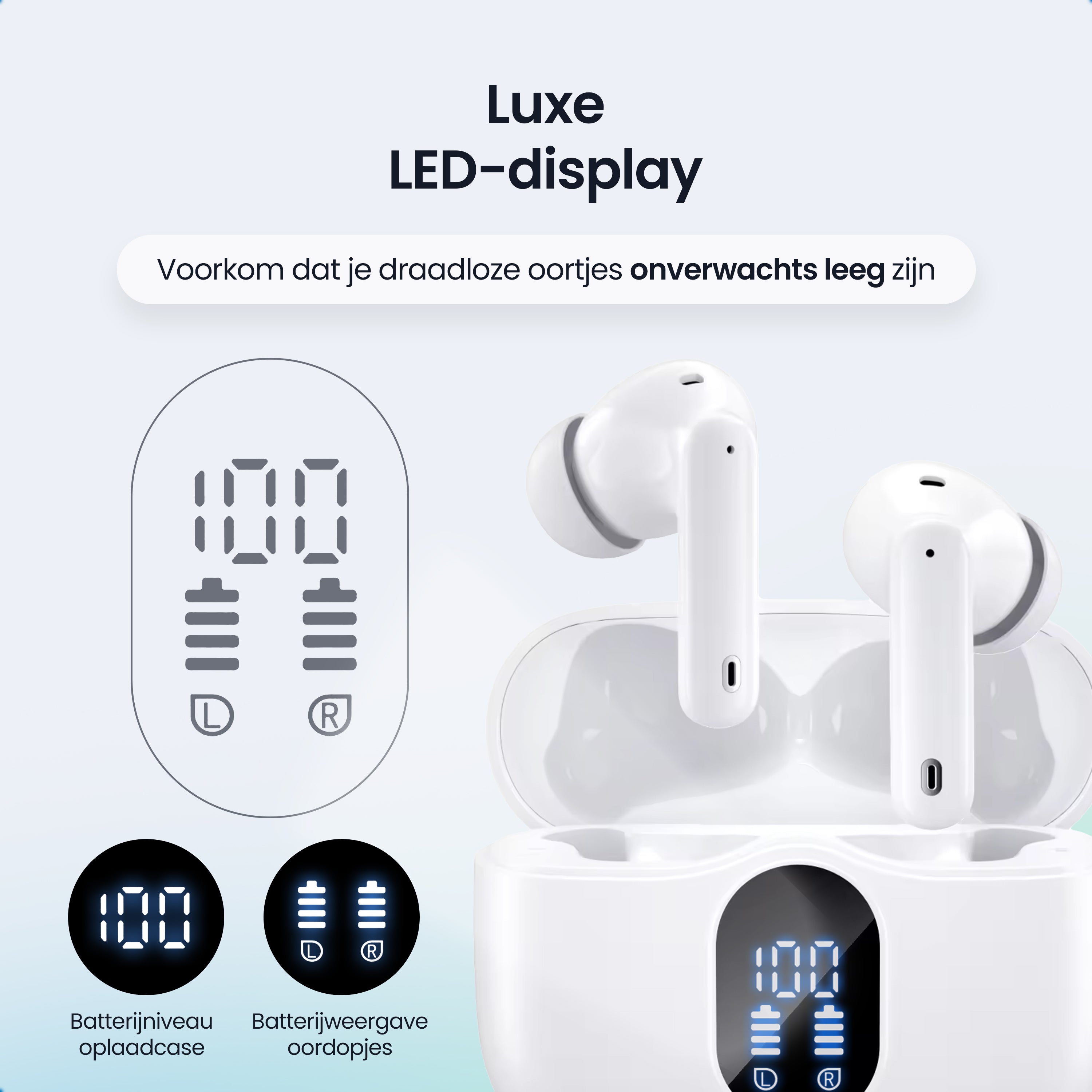 Siltcon SoundWave Pro 1 – Draadloze Oordopjes - Android & Iphone