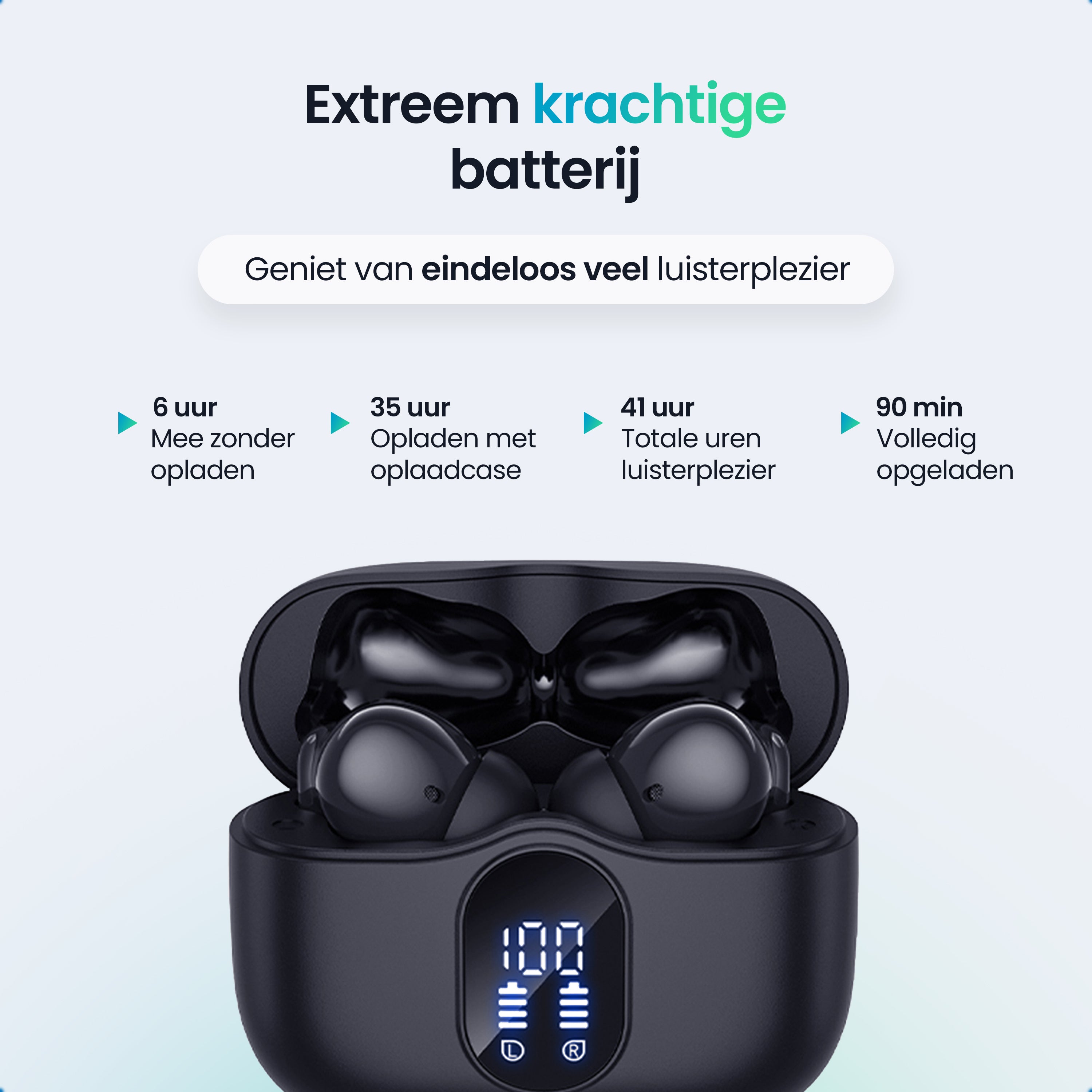 Siltcon SoundWave Pro 1 – Draadloze Bluetooth Oordopjes