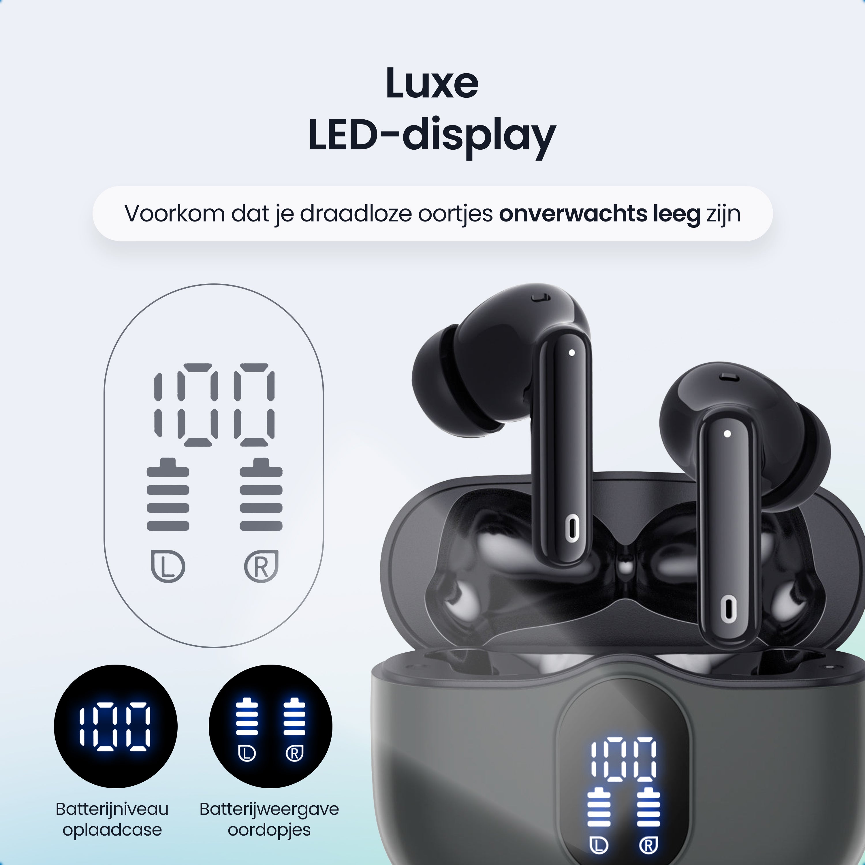 Siltcon SoundWave Pro 1 – Draadloze Bluetooth Oordopjes