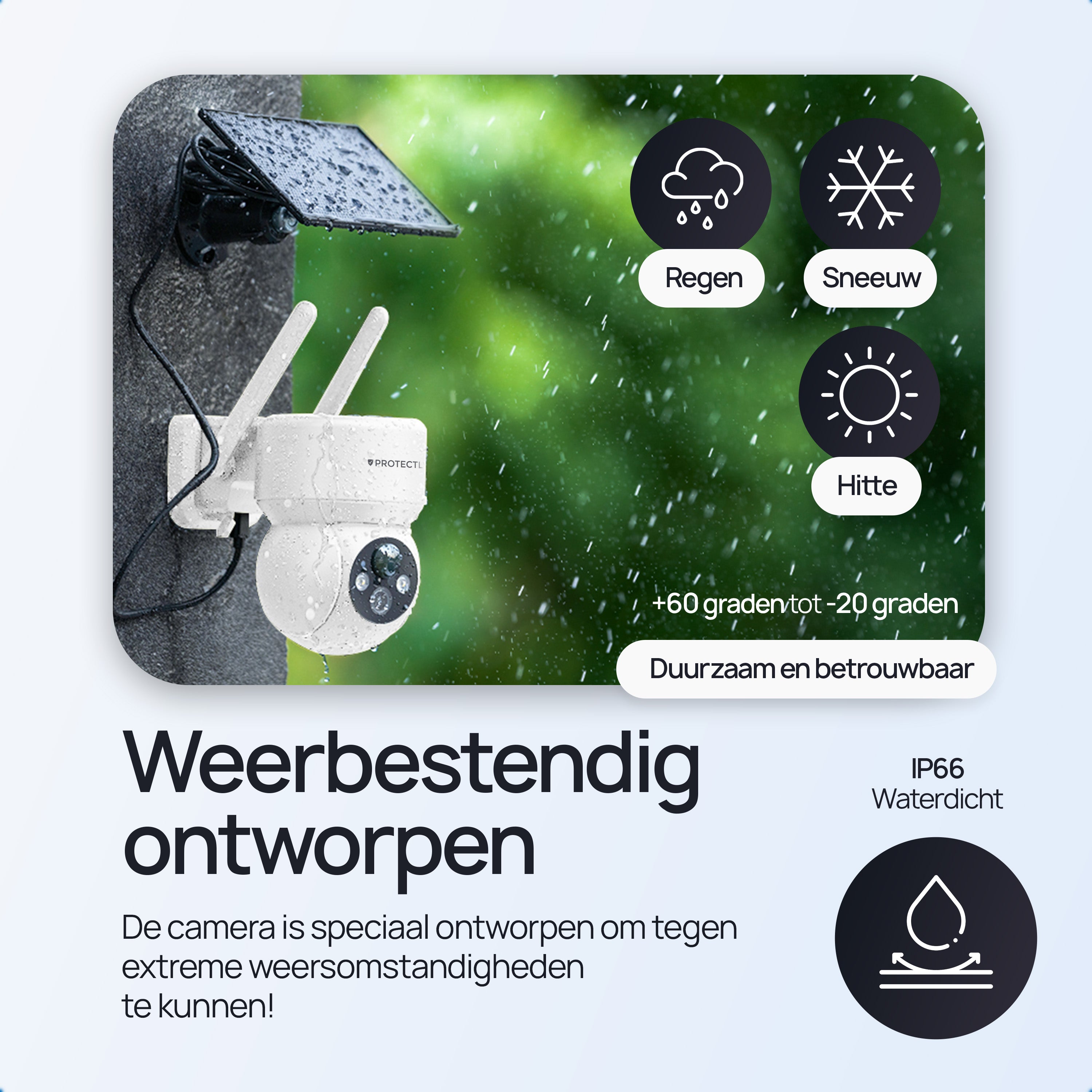 Protectly® Wireless Outdoor Security Camera