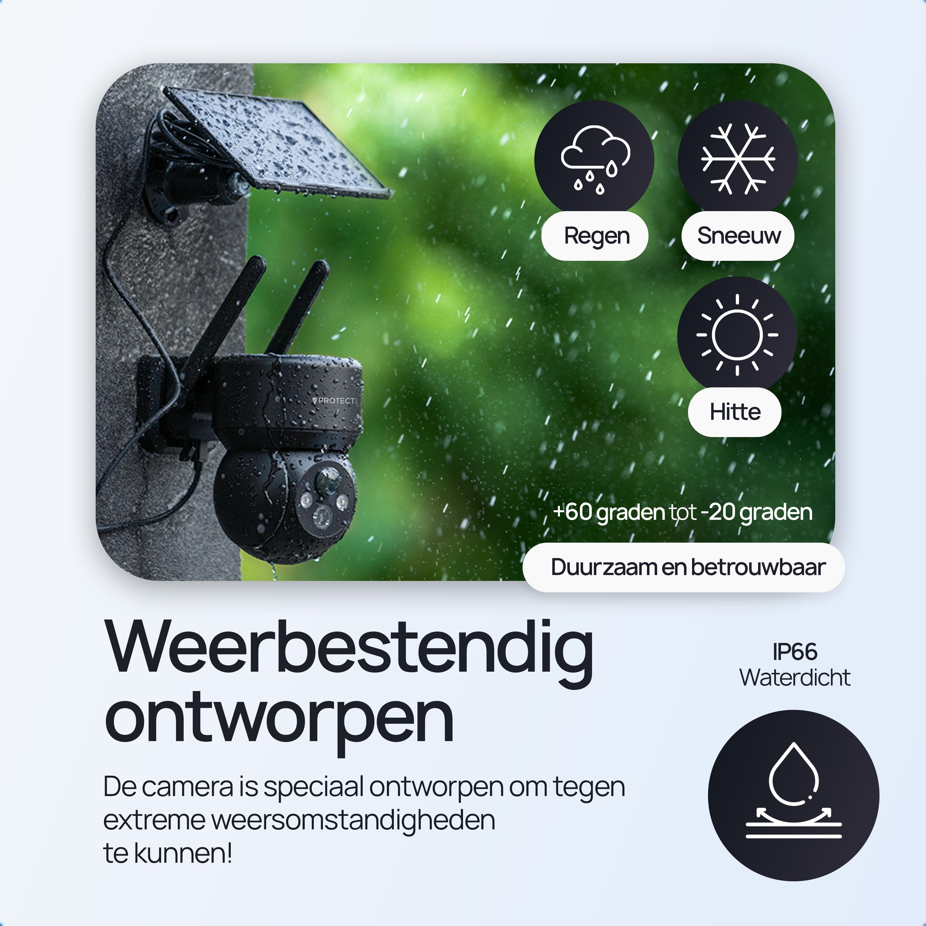 Protectly® Wireless Outdoor Security Camera