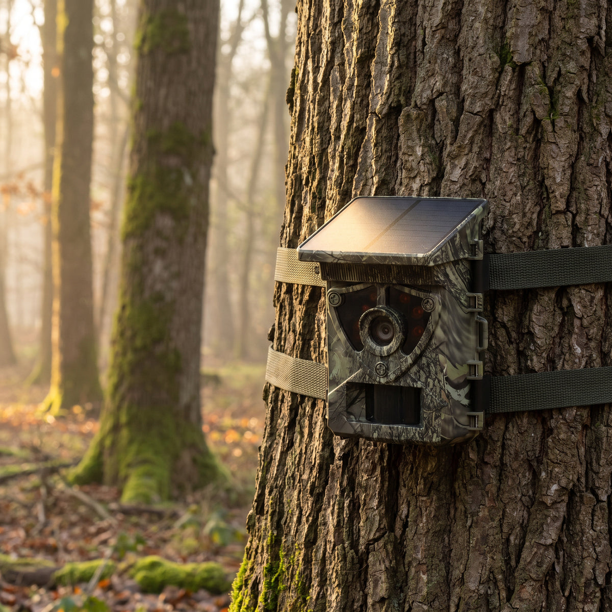 Siltcon® Wildlife Camera with Solar Panel 8K