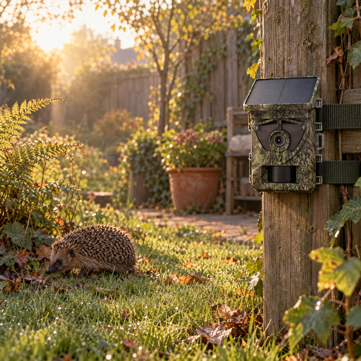 Siltcon® Wildlife Camera with Solar Panel 8K