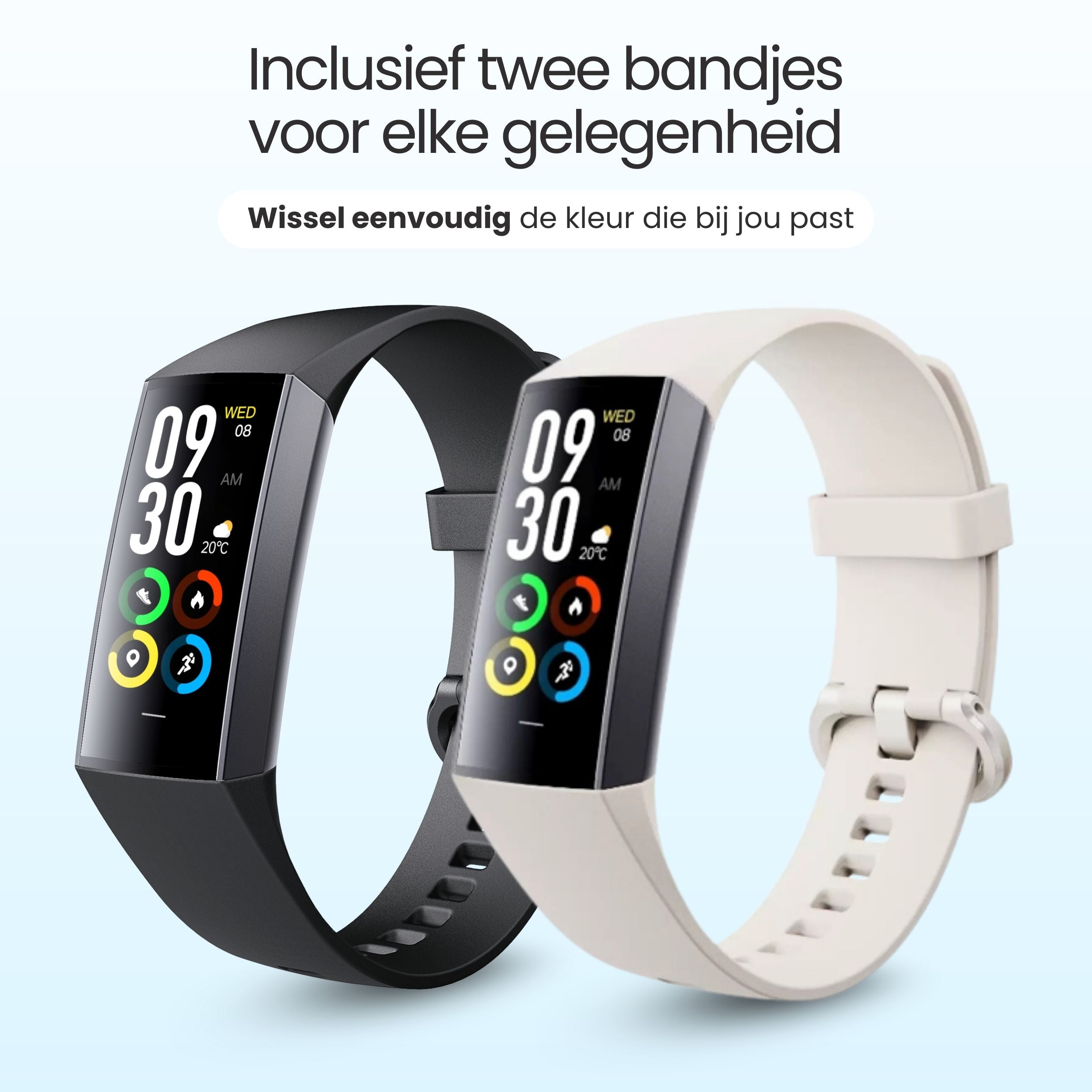 Siltcon® Activity Tracker Pro – Stappenteller Horloge