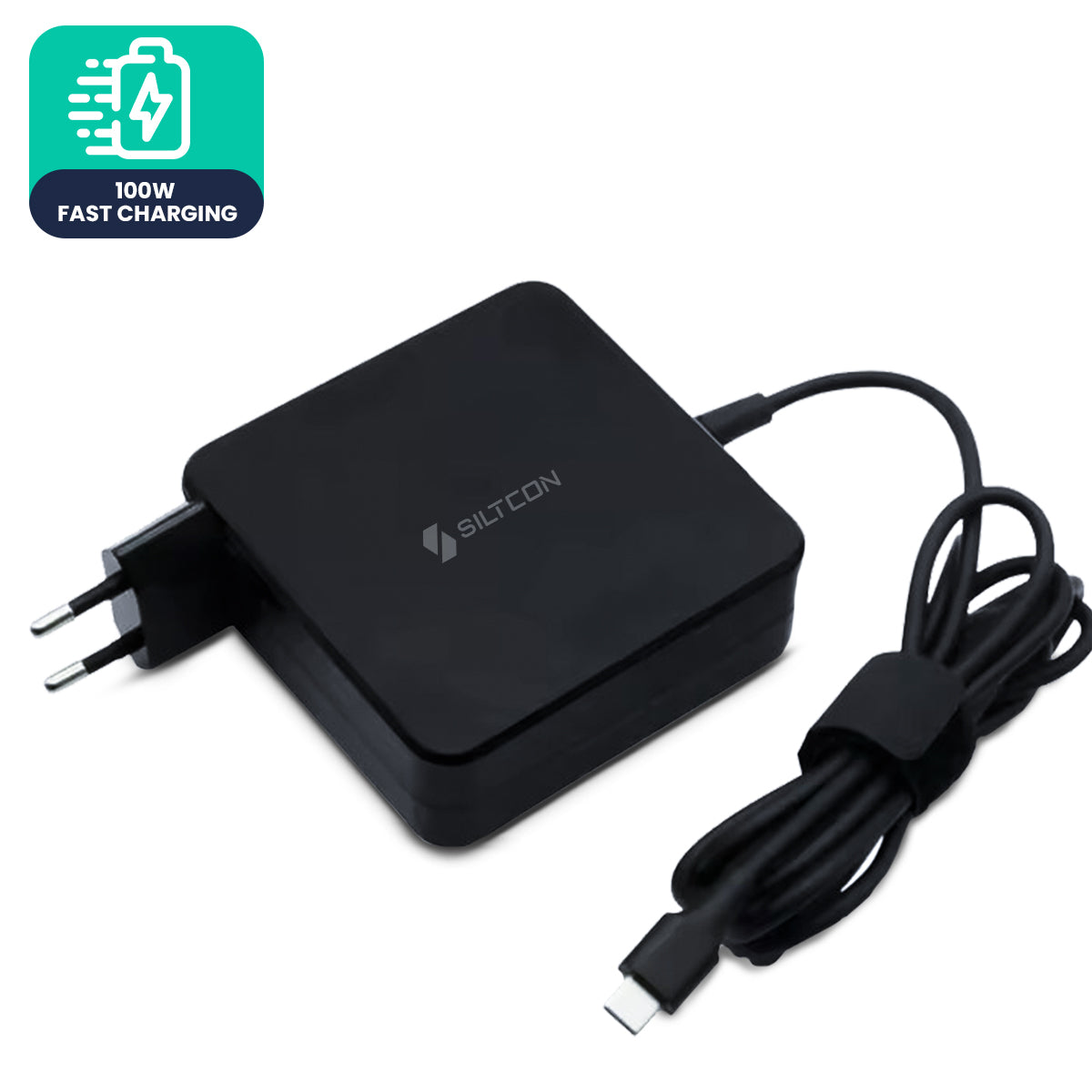 Chargeur USB-C Siltcon® 100W - Univers pour o.a. Concentrateurs USB-C