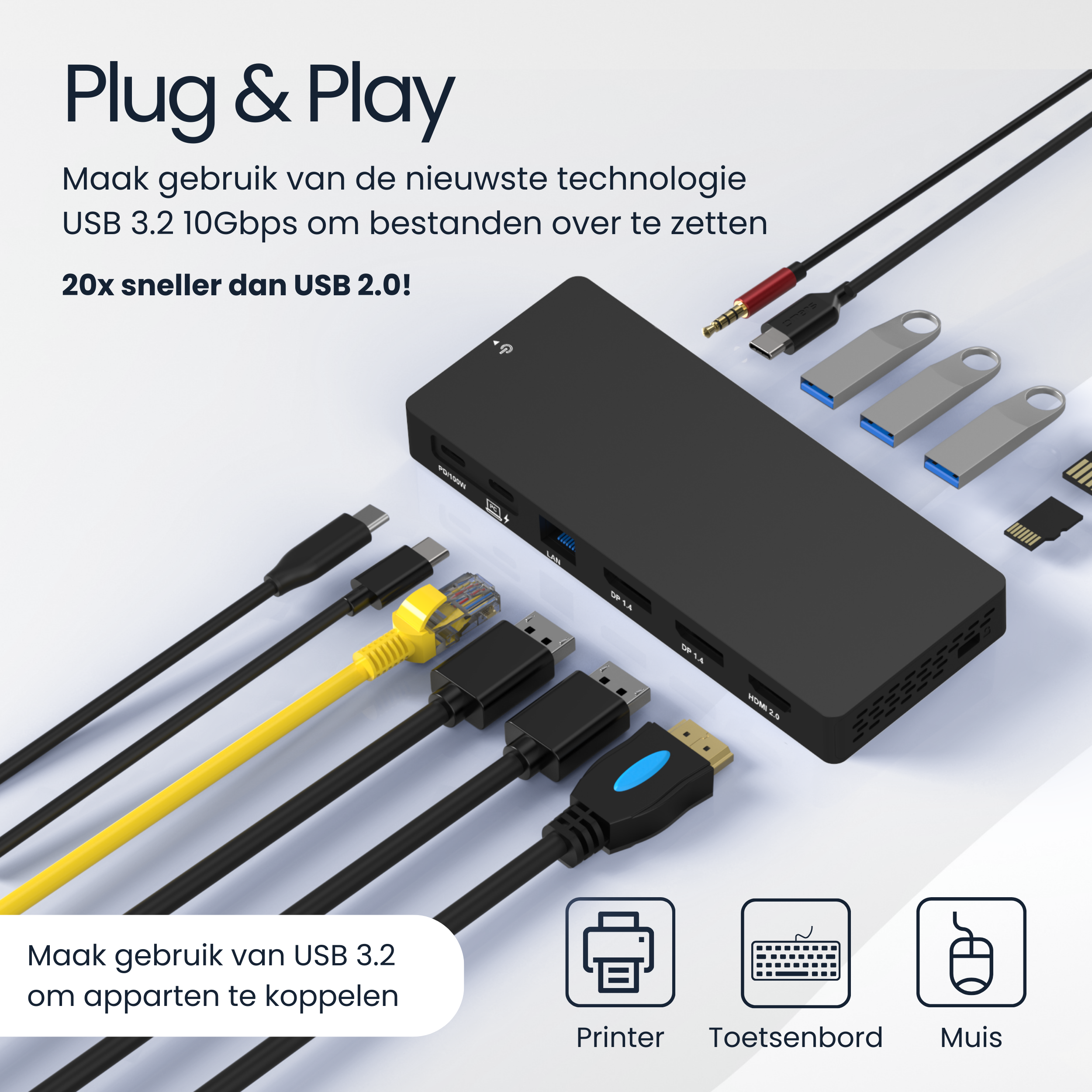 Siltcon® 13 in 1 Triple Display